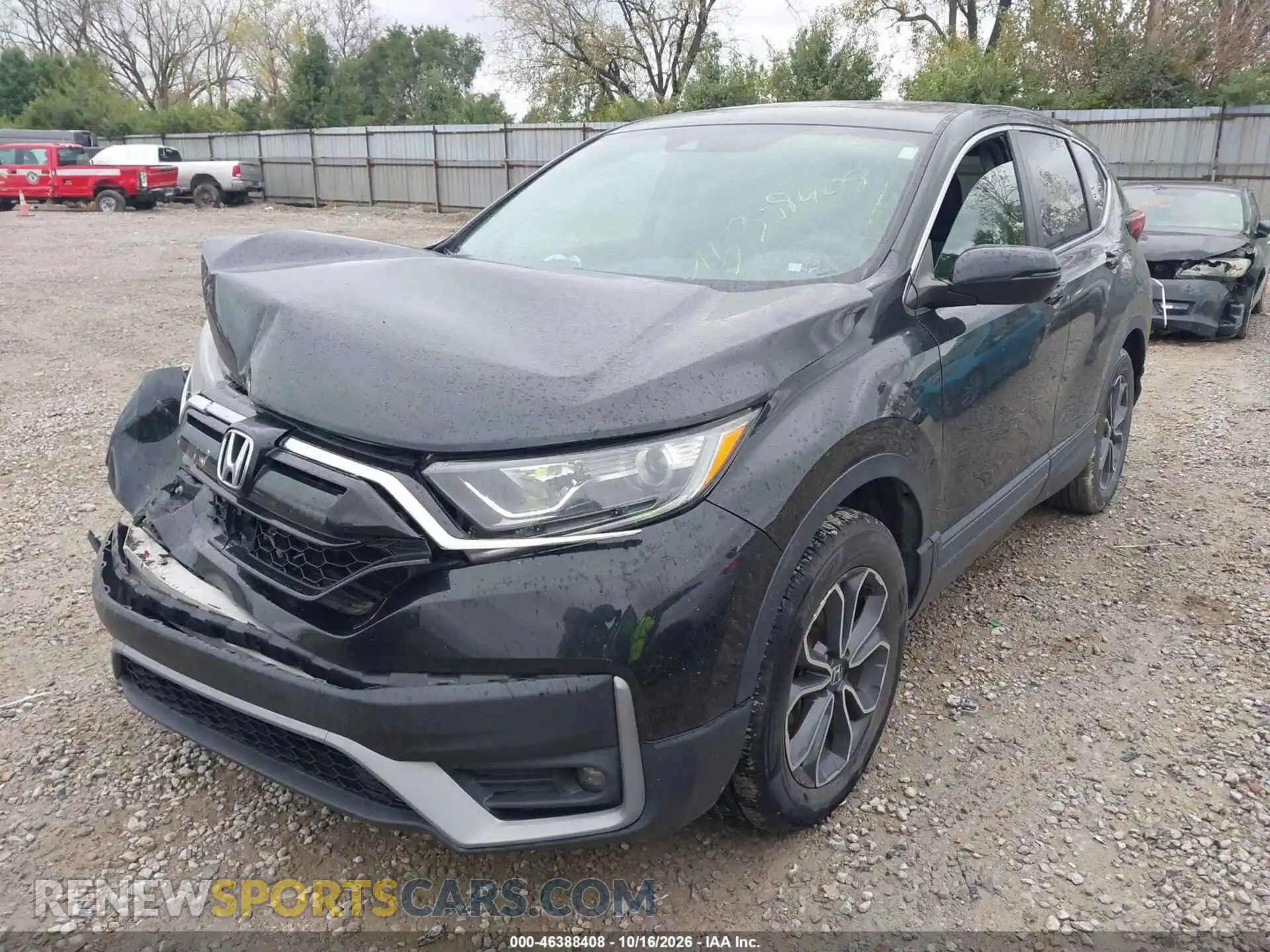 2 Photograph of a damaged car 5J6RW2H58ML016673 HONDA CR-V 2021
