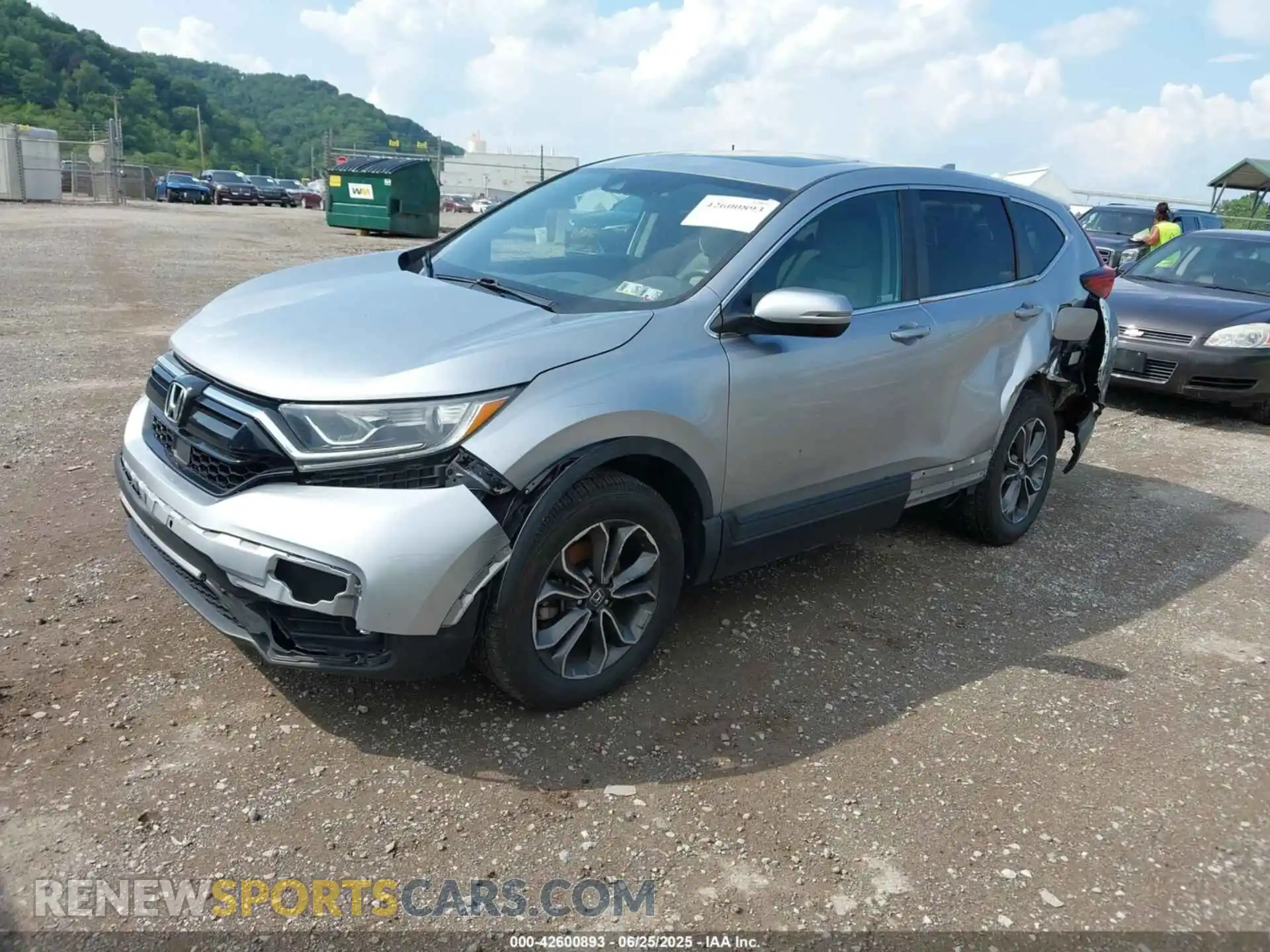 2 Photograph of a damaged car 5J6RW2H59MA002860 HONDA CR-V 2021