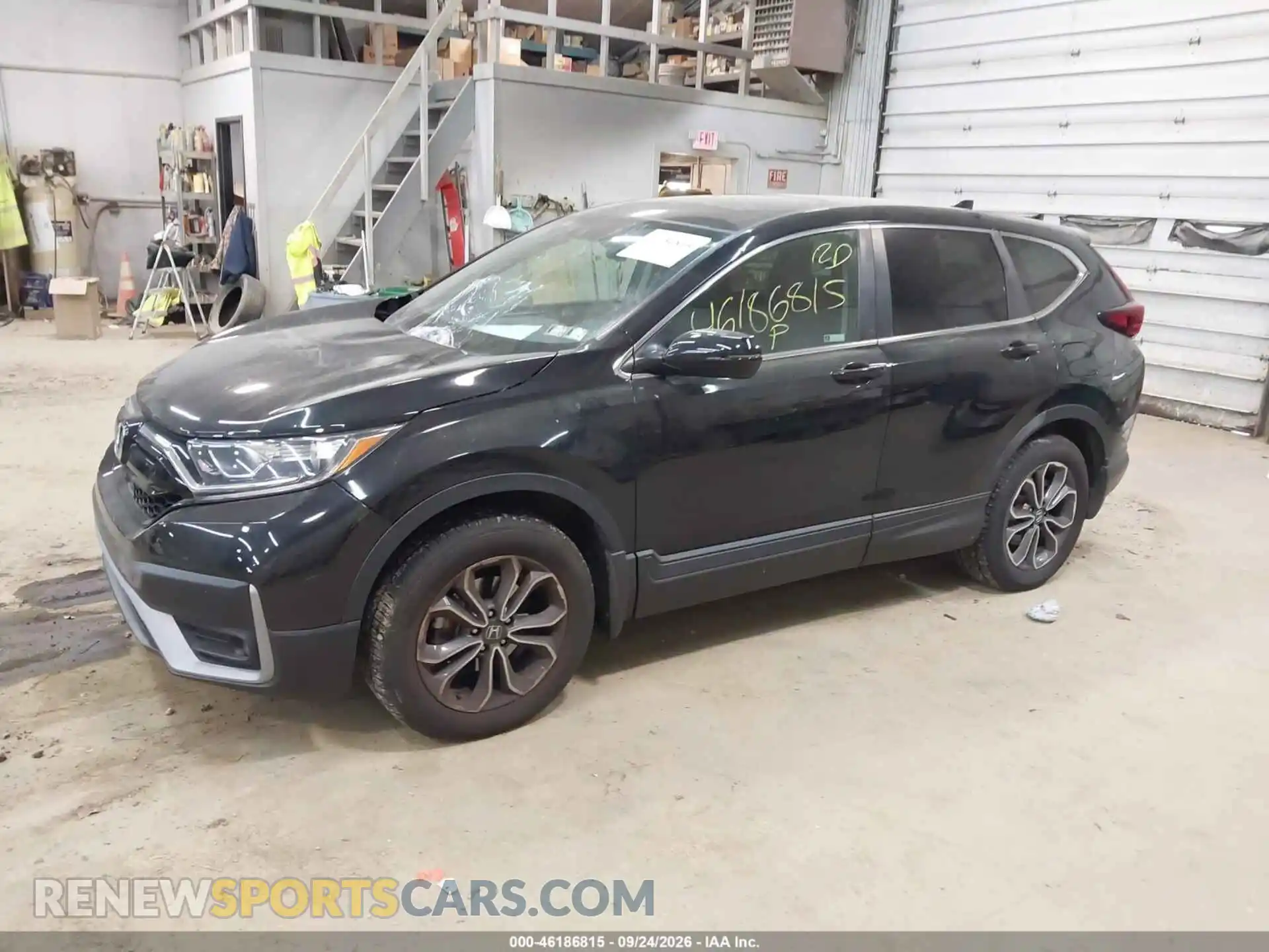 2 fotografías del automóvil dañado 5J6RW2H59MA003992 HONDA CR-V 2021