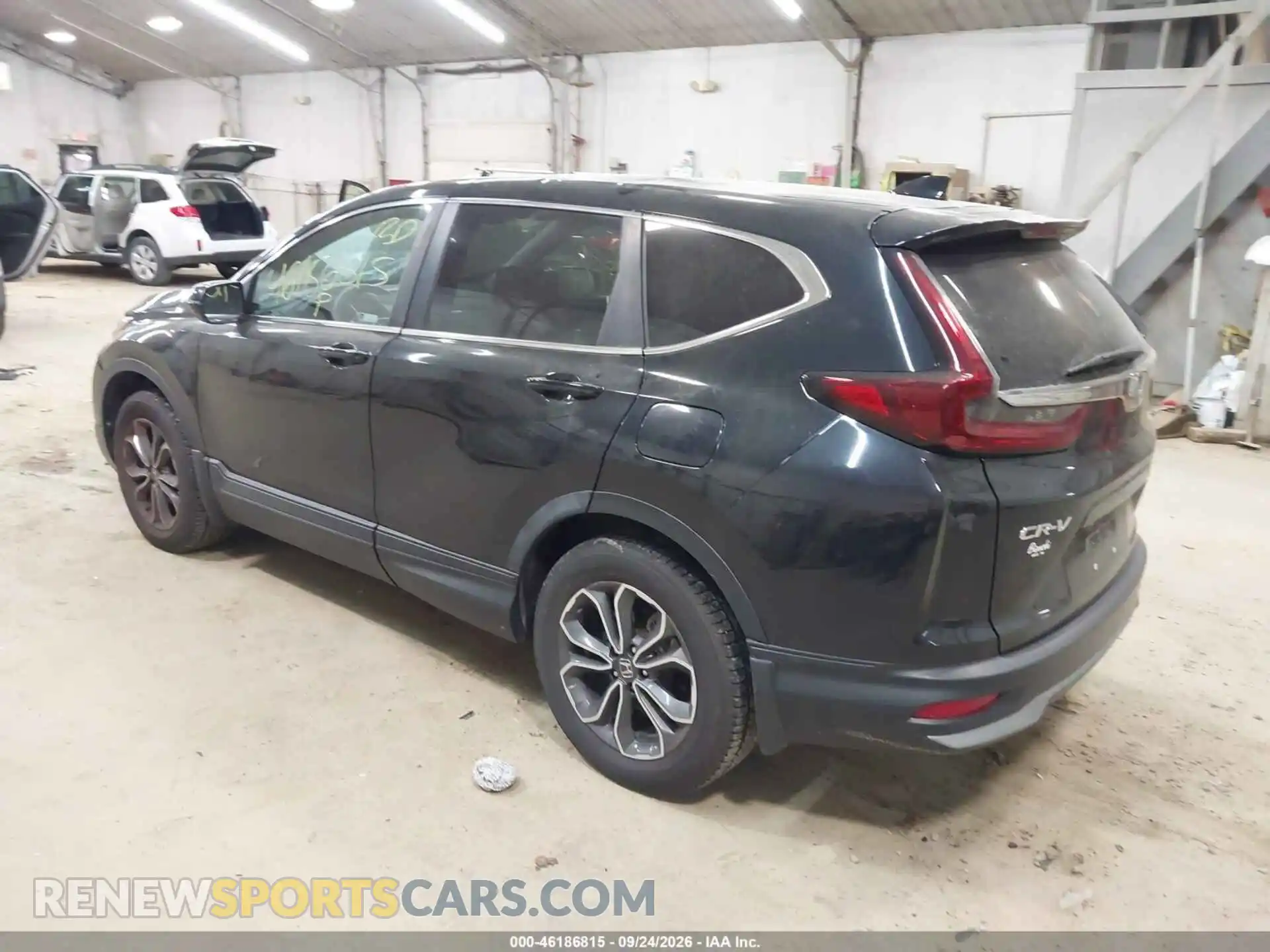 3 fotografías del automóvil dañado 5J6RW2H59MA003992 HONDA CR-V 2021