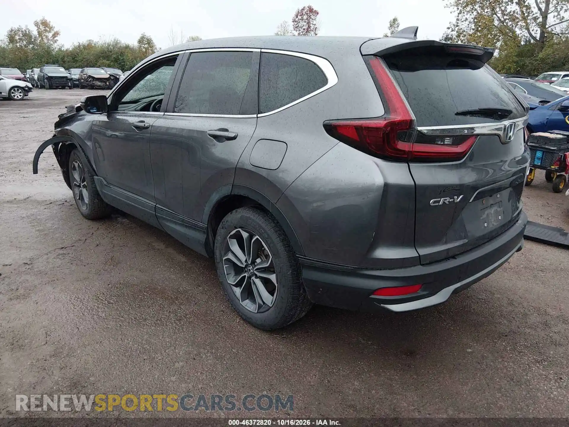 3 fotografías del automóvil dañado 5J6RW2H59MA012871 HONDA CR-V 2021