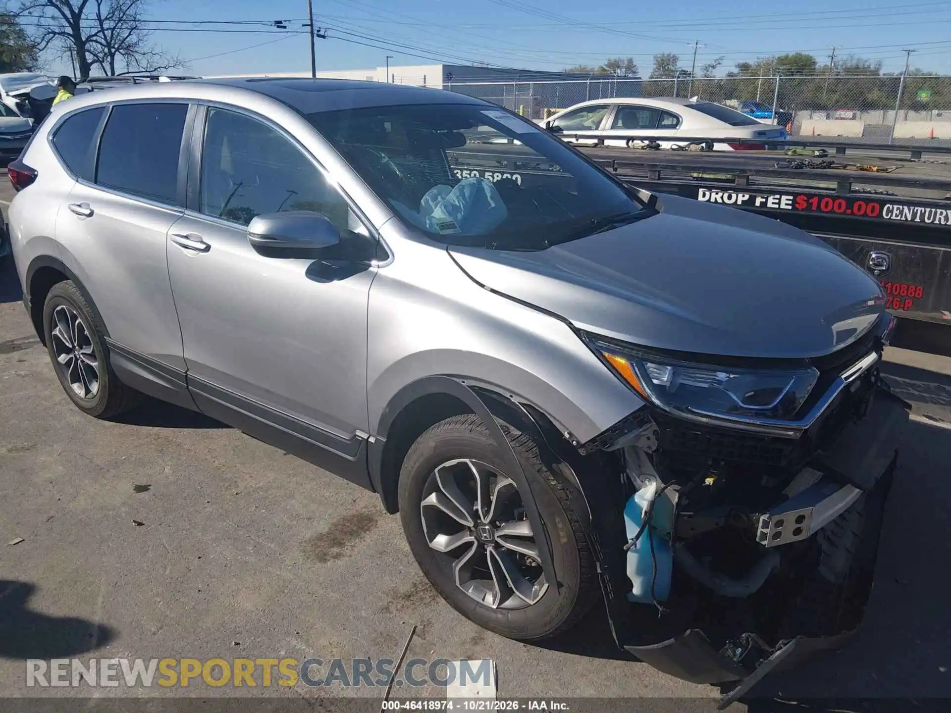 1 fotografías del automóvil dañado 5J6RW2H5XML003875 HONDA CR-V 2021