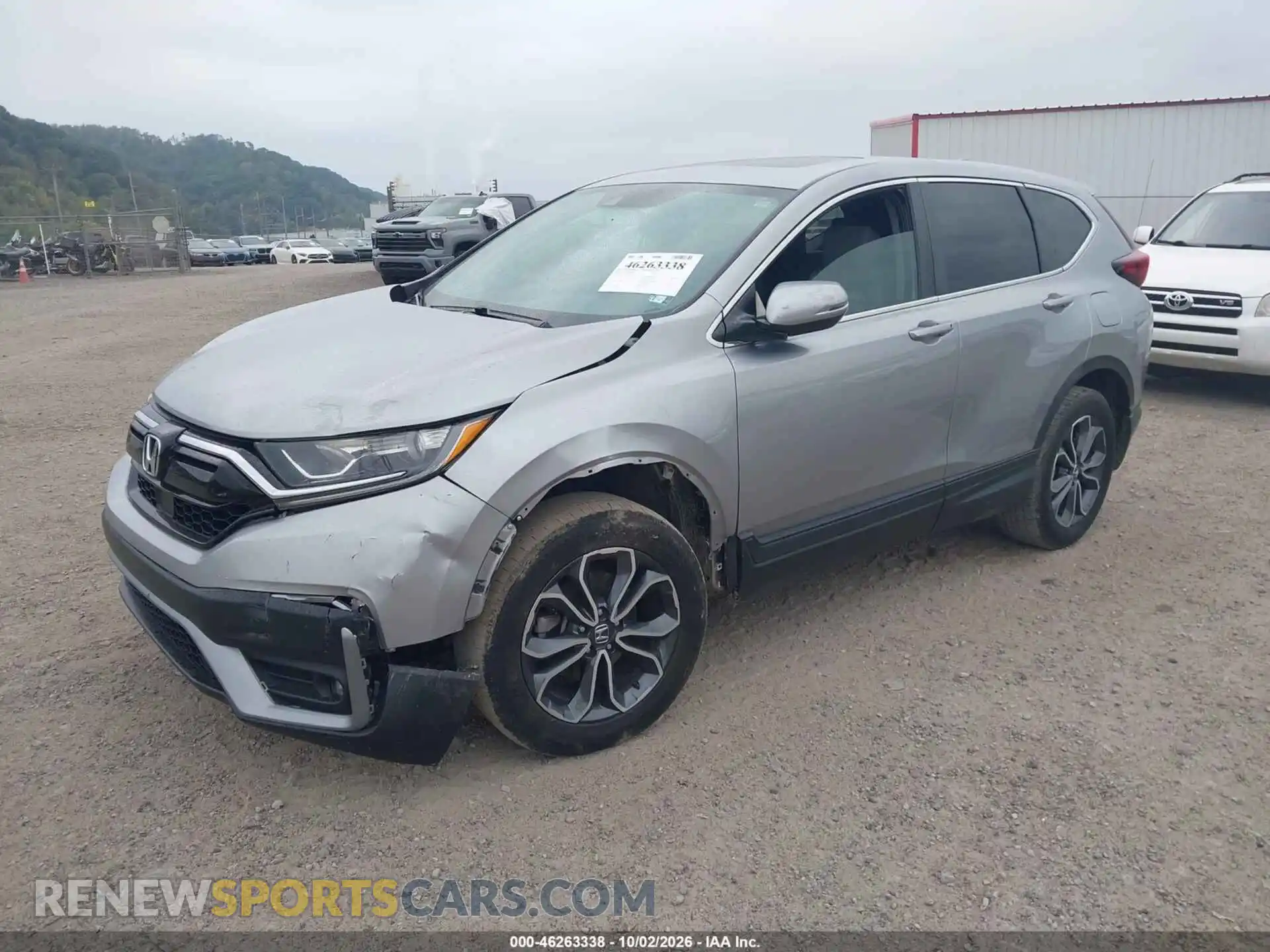 2 Photograph of a damaged car 5J6RW2H5XML011734 HONDA CR-V 2021