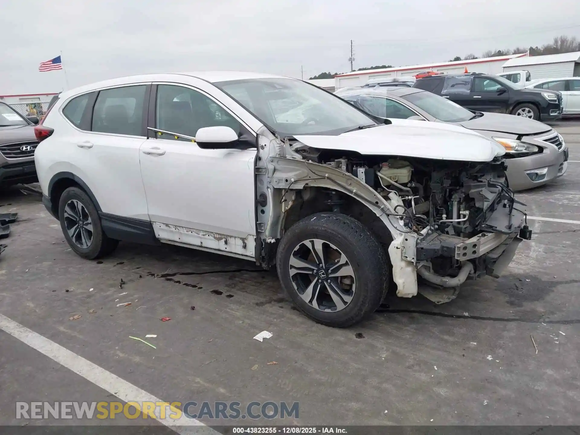 1 Photograph of a damaged car 5J6RW2H71ML025734 HONDA CR-V 2021