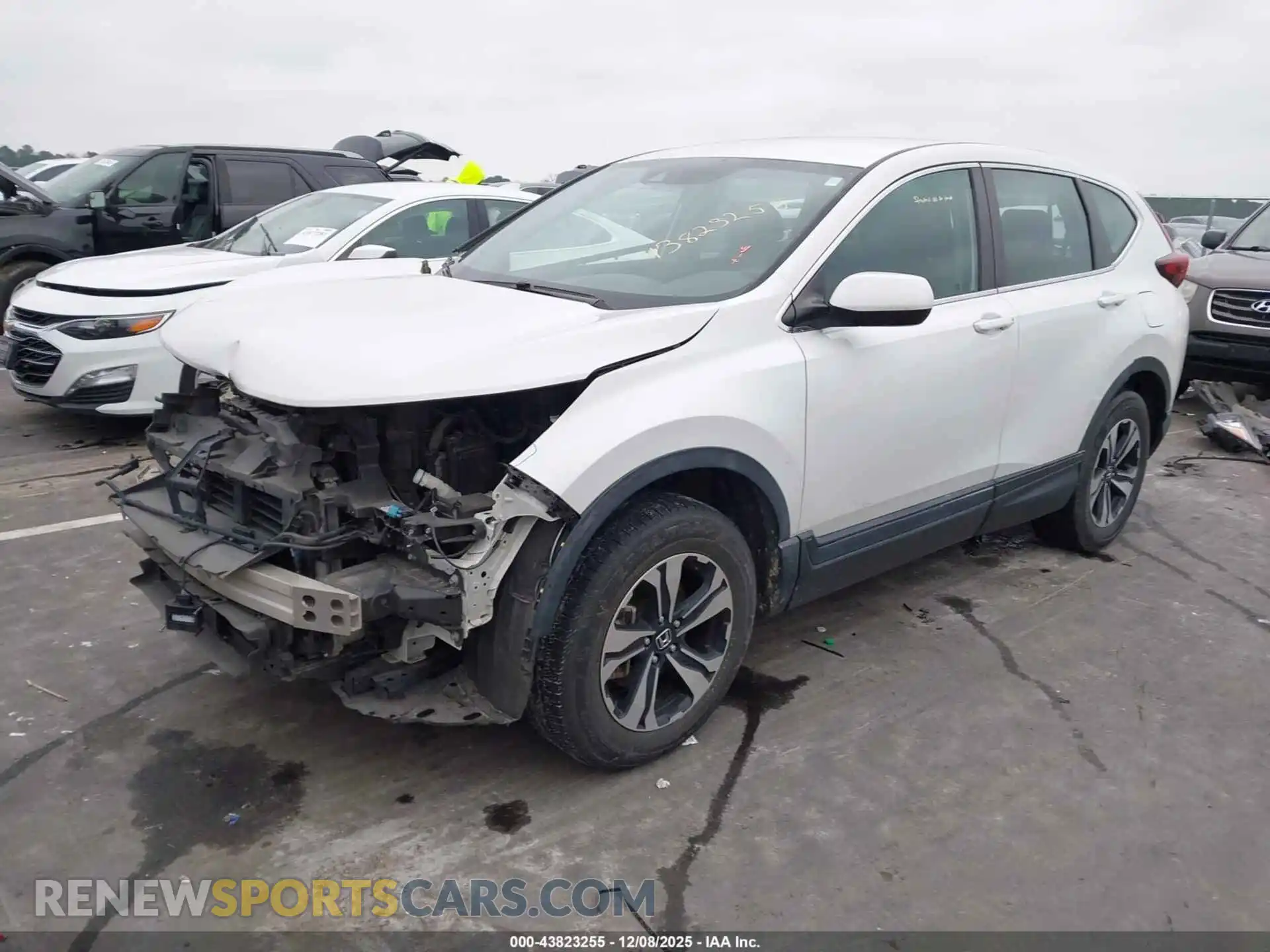 2 Photograph of a damaged car 5J6RW2H71ML025734 HONDA CR-V 2021