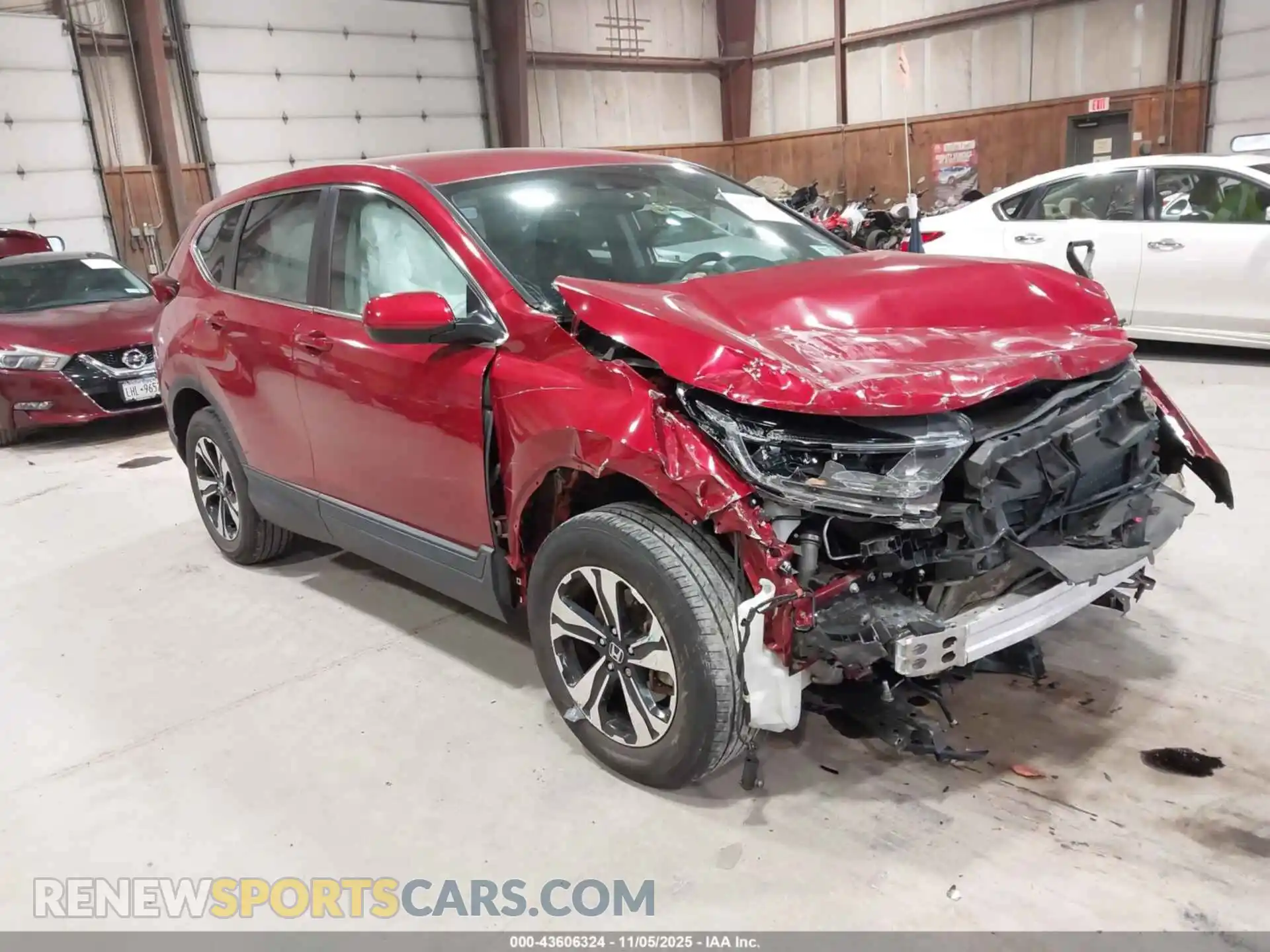 1 Photograph of a damaged car 5J6RW2H76ML026667 HONDA CR-V 2021