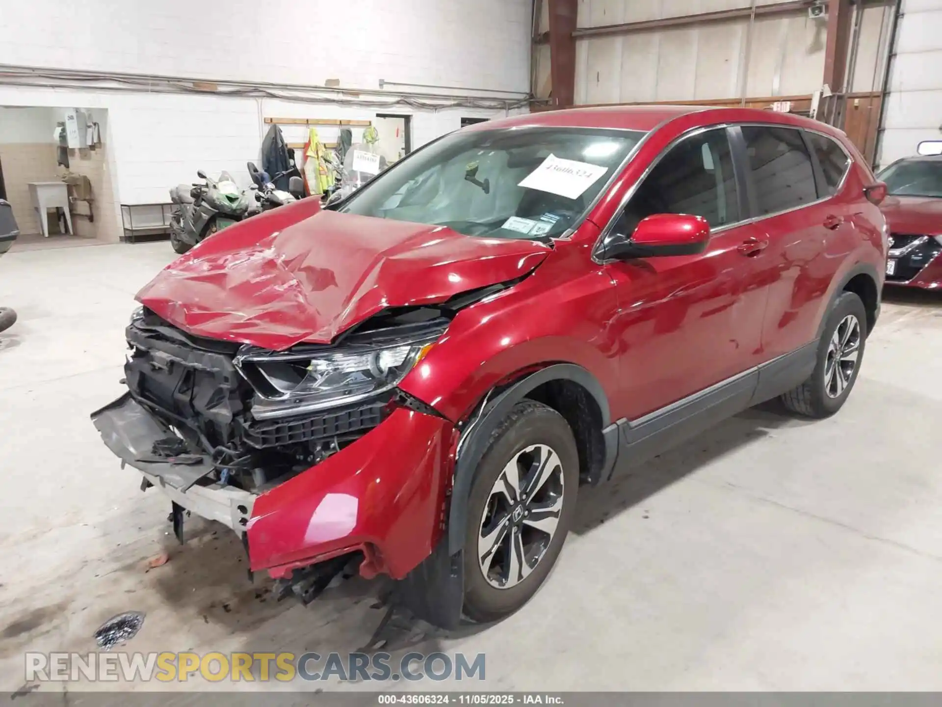 2 Photograph of a damaged car 5J6RW2H76ML026667 HONDA CR-V 2021