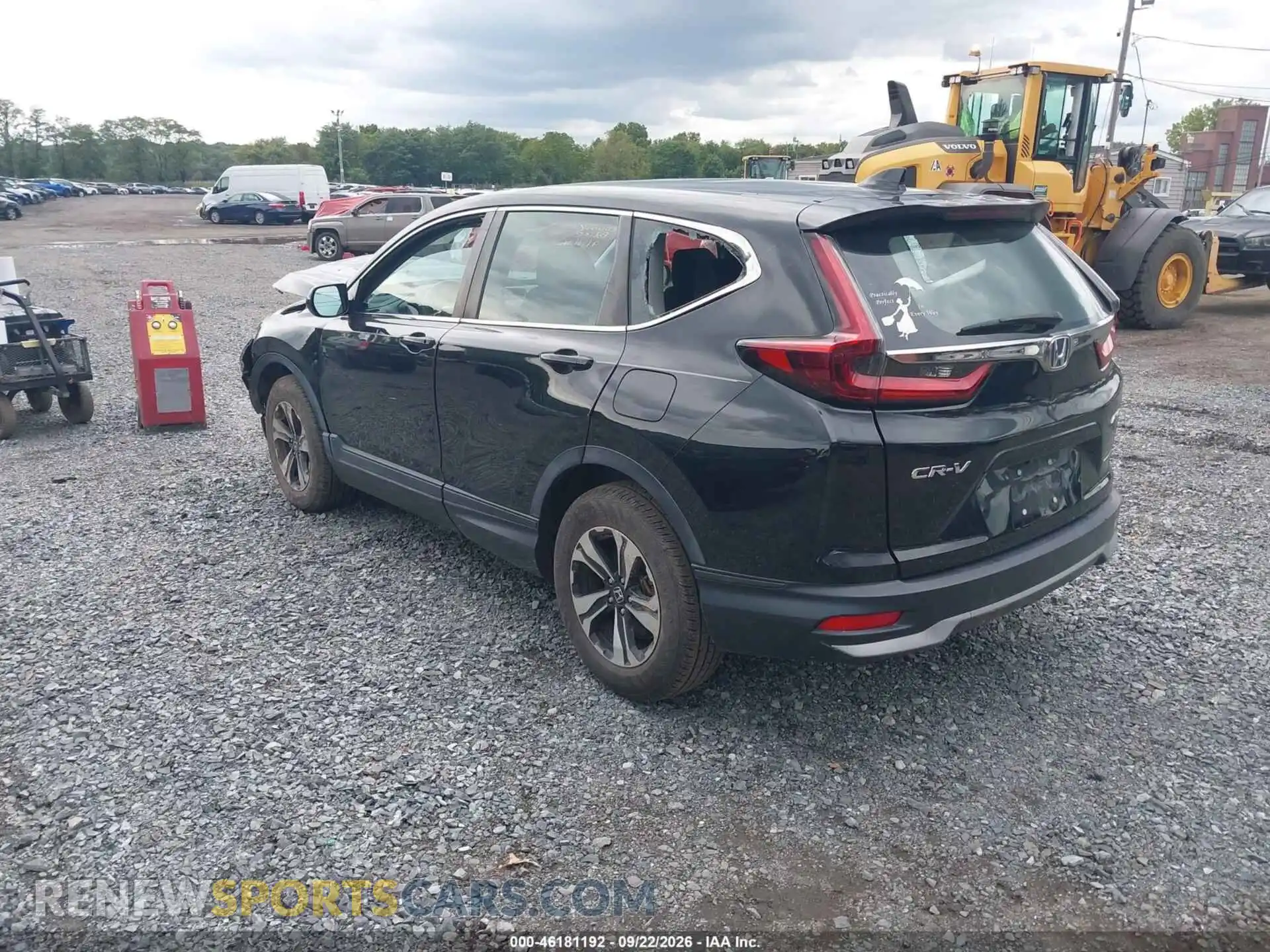 3 fotografías del automóvil dañado 5J6RW2H7XML026848 HONDA CR-V 2021