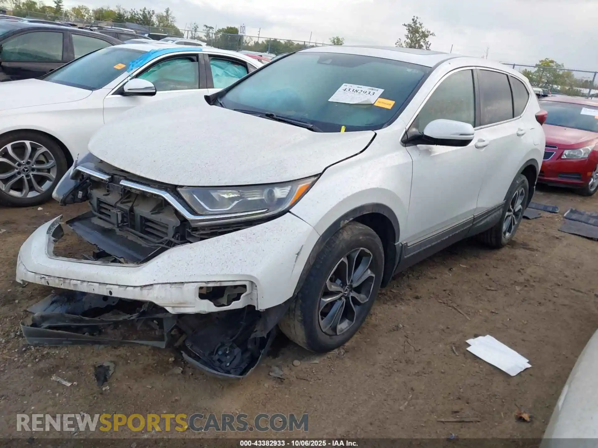 2 Photograph of a damaged car 5J6RW2H80ML012708 HONDA CR-V 2021
