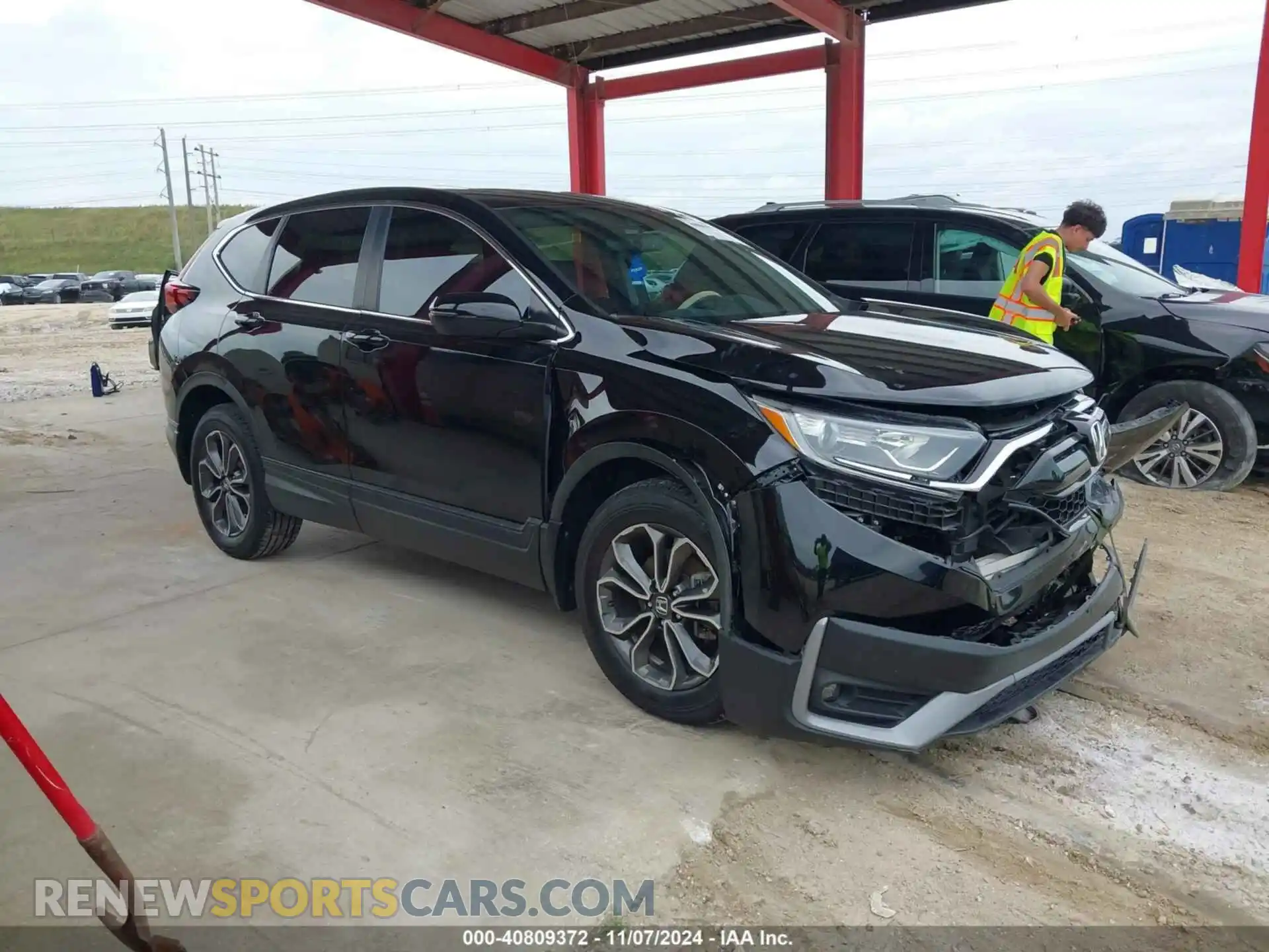 1 Фотография поврежденного автомобиля 5J6RW2H82MA009899 HONDA CR-V 2021