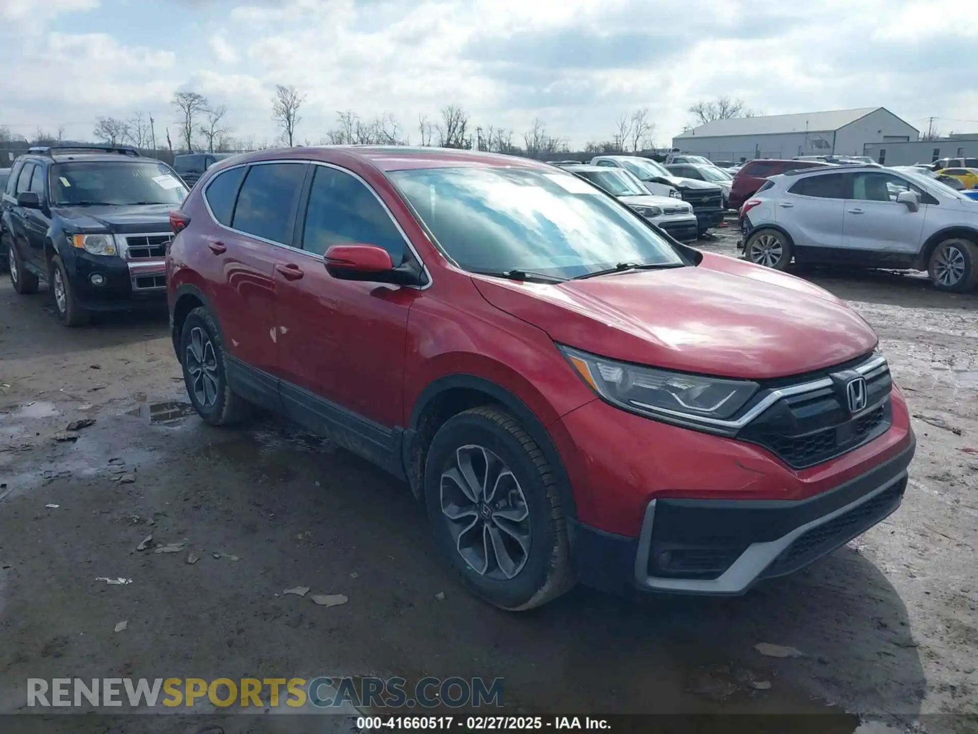 1 Photograph of a damaged car 5J6RW2H82ML010040 HONDA CR-V 2021
