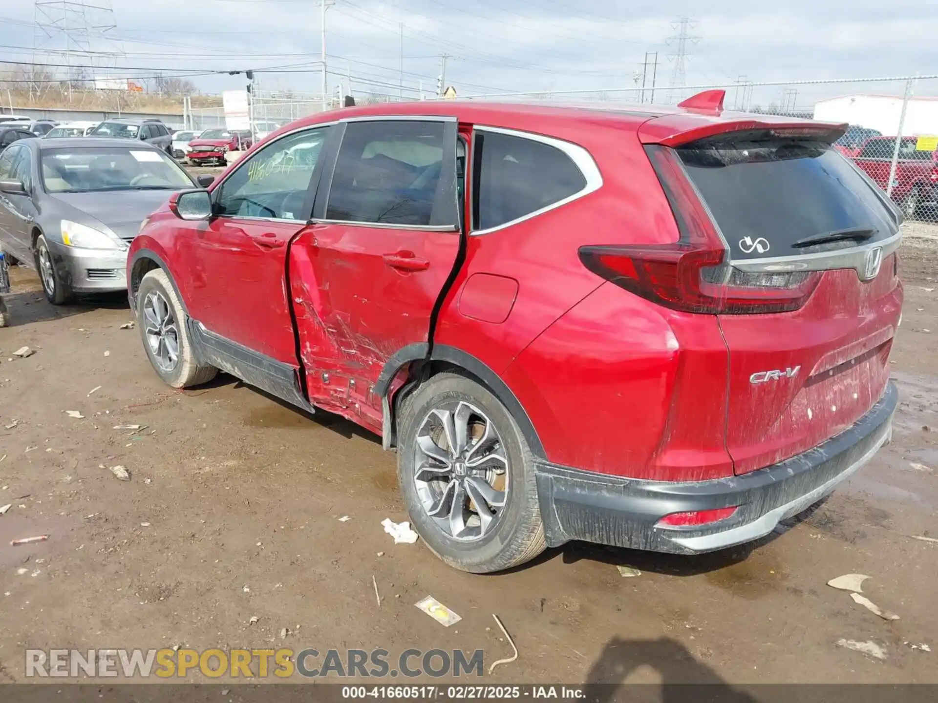 3 Photograph of a damaged car 5J6RW2H82ML010040 HONDA CR-V 2021