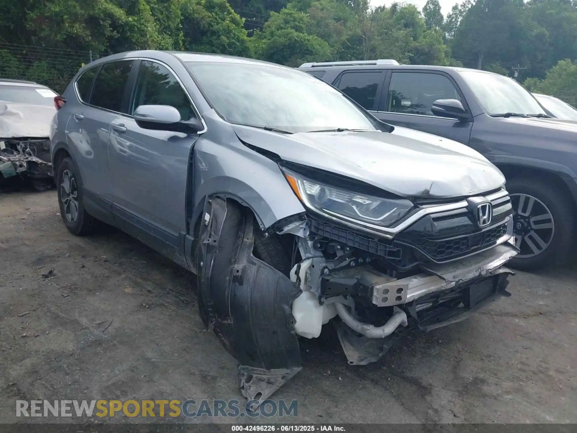 1 Photograph of a damaged car 5J6RW2H83MA010611 HONDA CR-V 2021