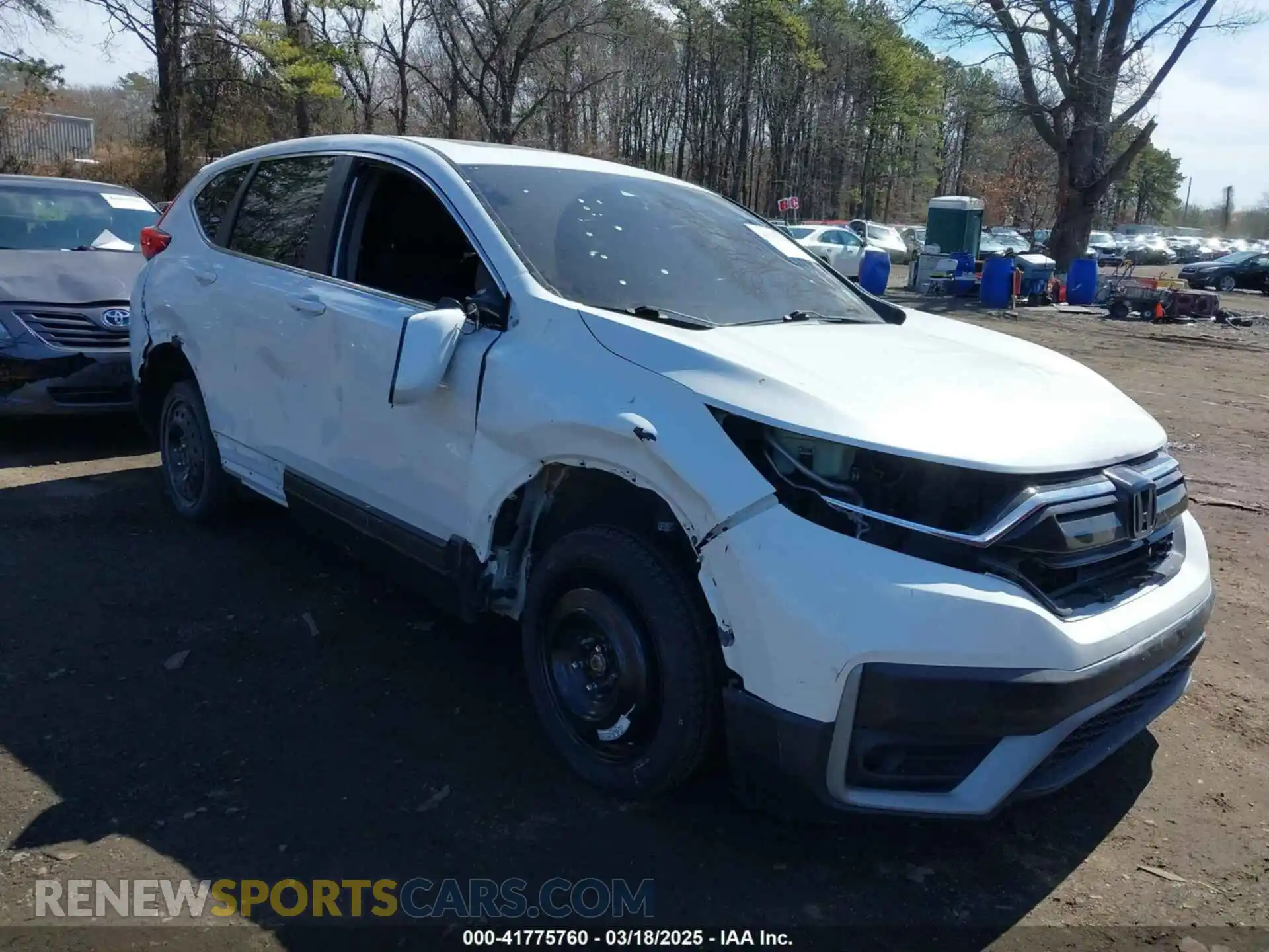 1 Photograph of a damaged car 5J6RW2H83MA011659 HONDA CR-V 2021