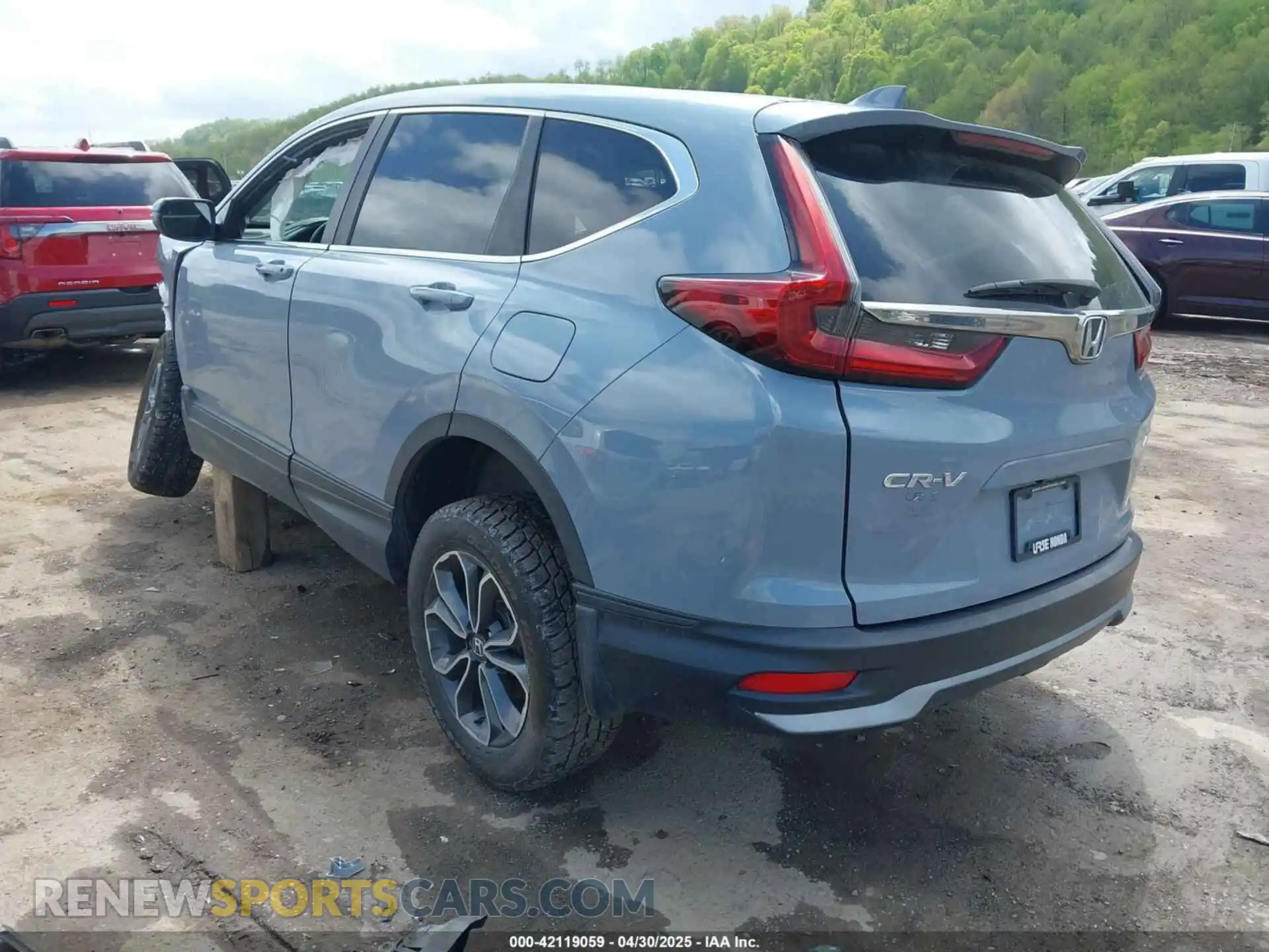 3 Photograph of a damaged car 5J6RW2H84MA015722 HONDA CR-V 2021
