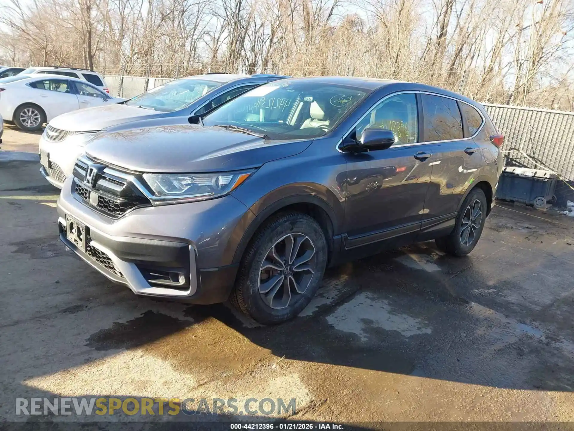 2 Photograph of a damaged car 5J6RW2H84ML025560 HONDA CR-V 2021