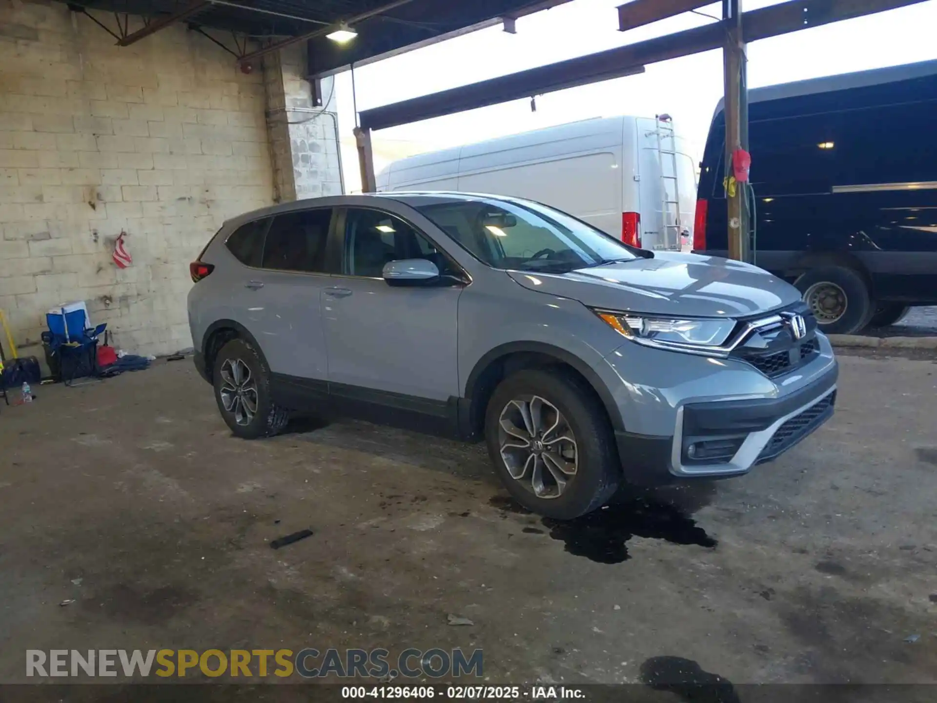 1 Photograph of a damaged car 5J6RW2H85MA010741 HONDA CR-V 2021