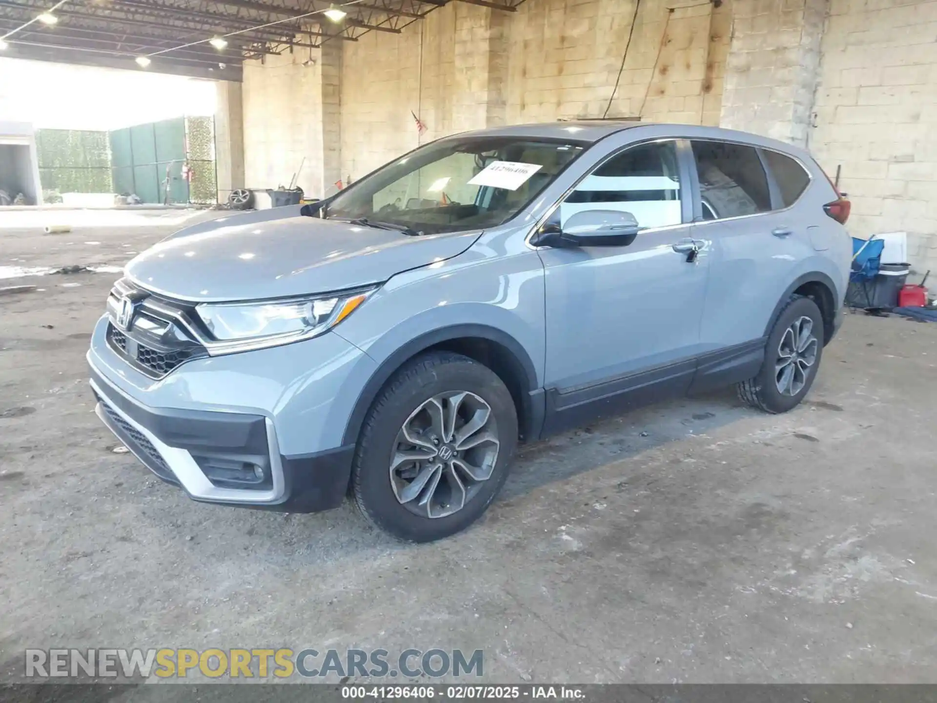 2 Photograph of a damaged car 5J6RW2H85MA010741 HONDA CR-V 2021