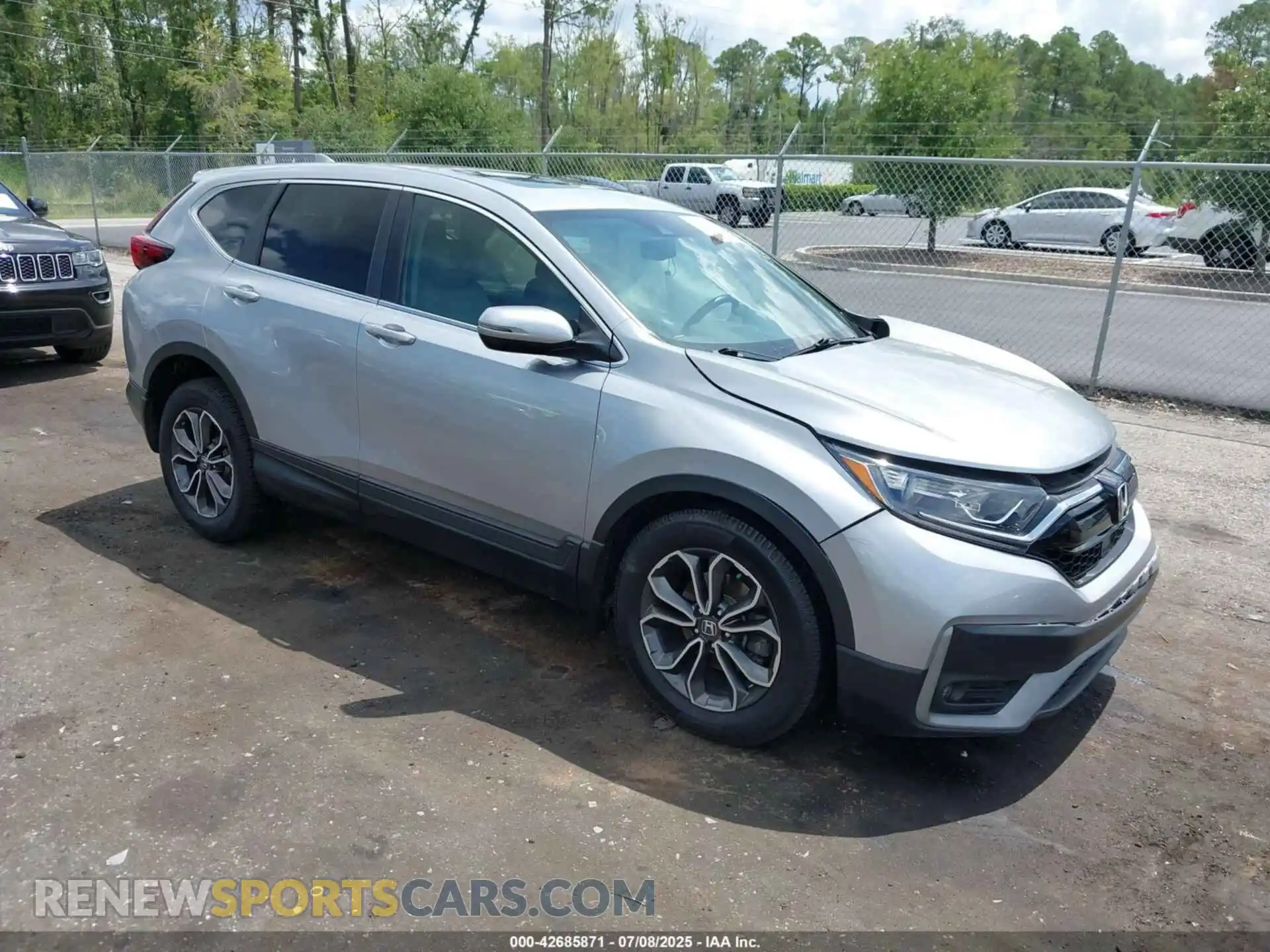 1 Photograph of a damaged car 5J6RW2H85ML019055 HONDA CR-V 2021
