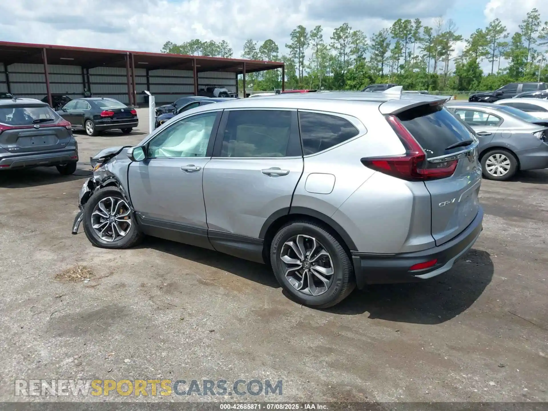 3 Photograph of a damaged car 5J6RW2H85ML019055 HONDA CR-V 2021