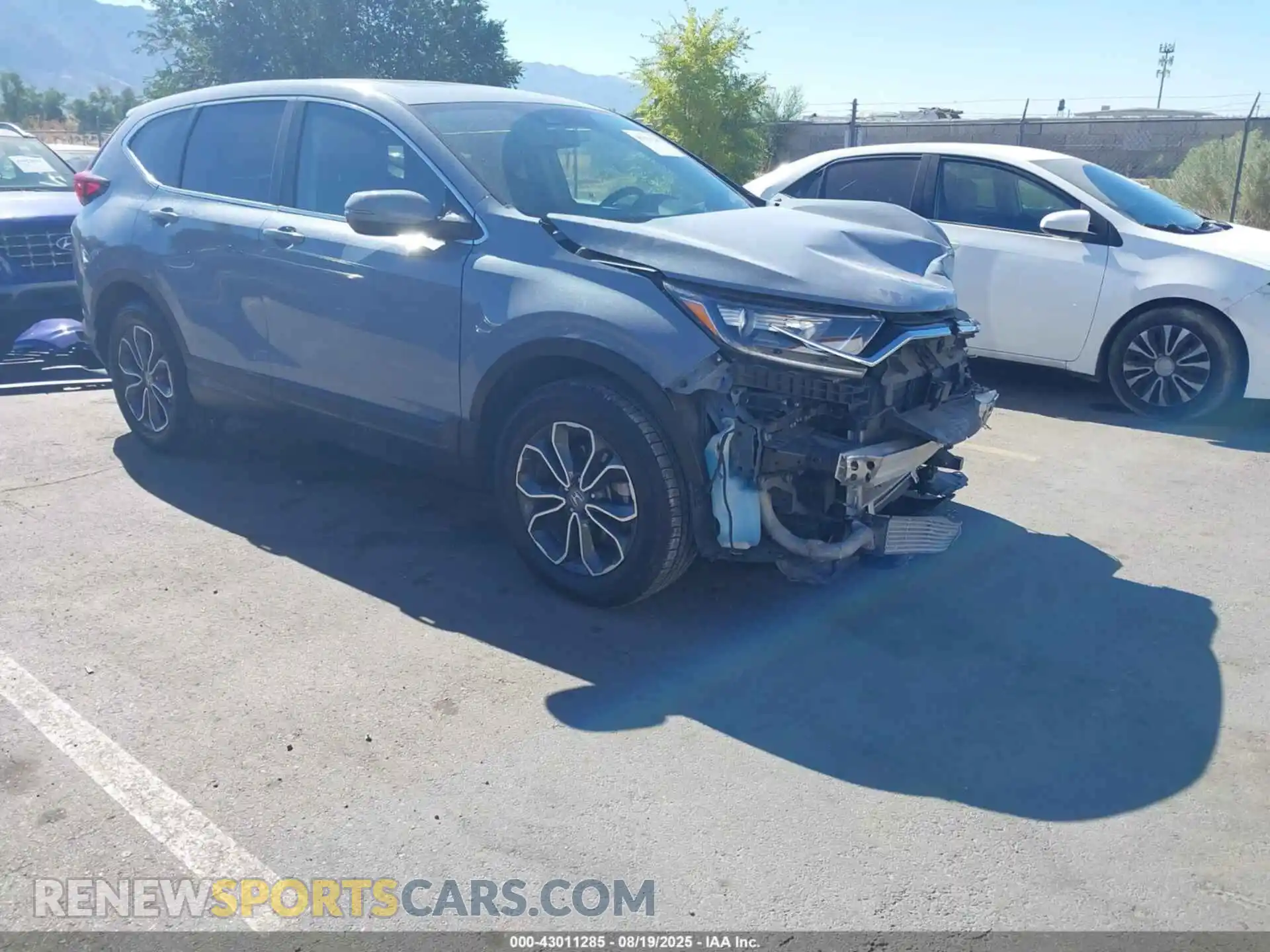 1 fotografías del automóvil dañado 5J6RW2H85ML024546 HONDA CR-V 2021