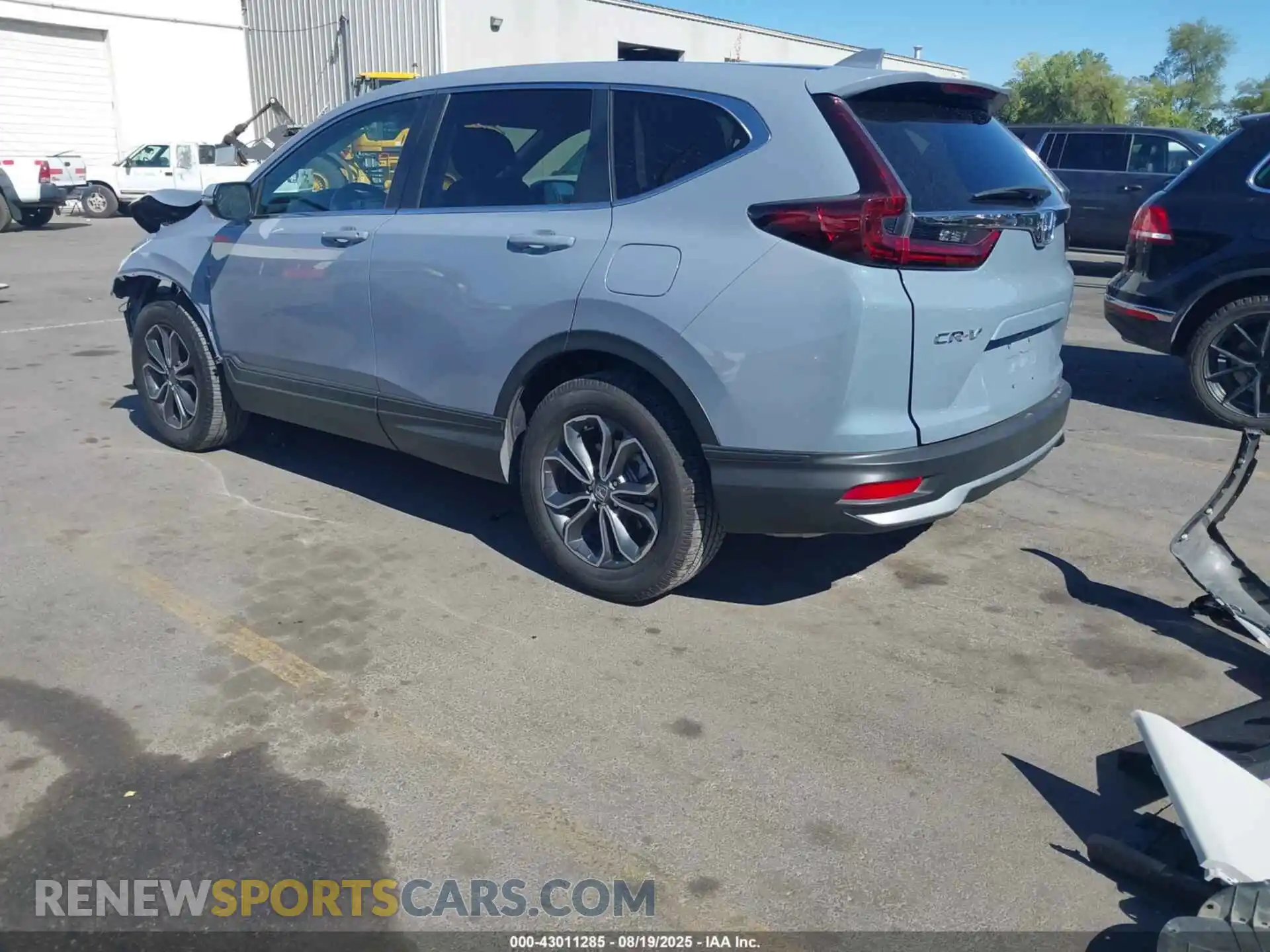 3 fotografías del automóvil dañado 5J6RW2H85ML024546 HONDA CR-V 2021