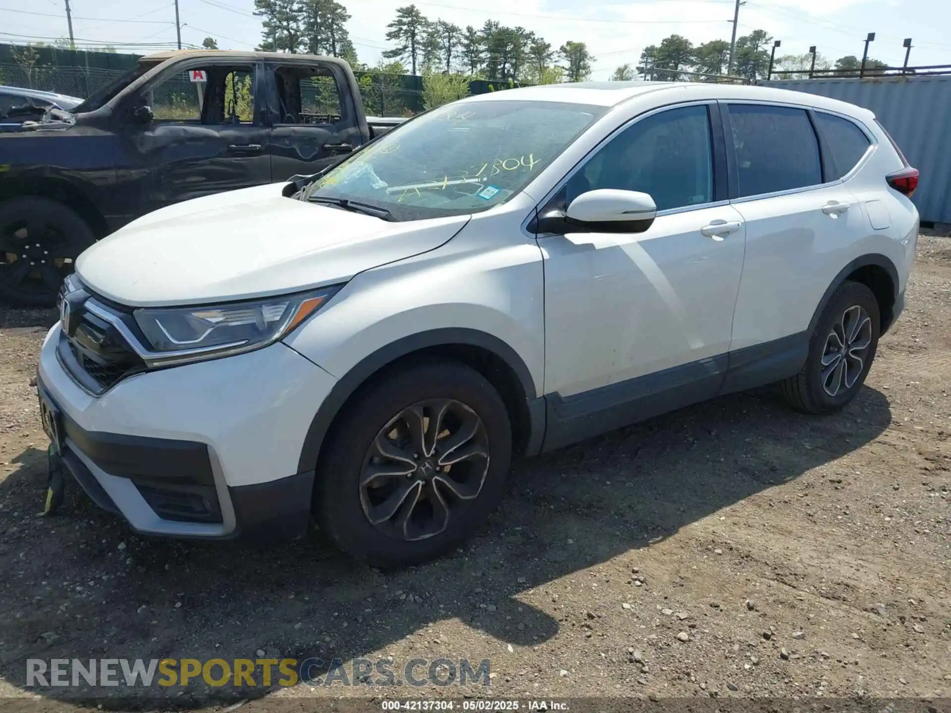 2 Photograph of a damaged car 5J6RW2H87MA001958 HONDA CR-V 2021