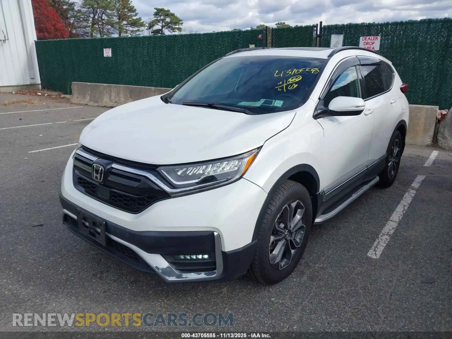 2 Photograph of a damaged car 5J6RW2H87ML009224 HONDA CR-V 2021