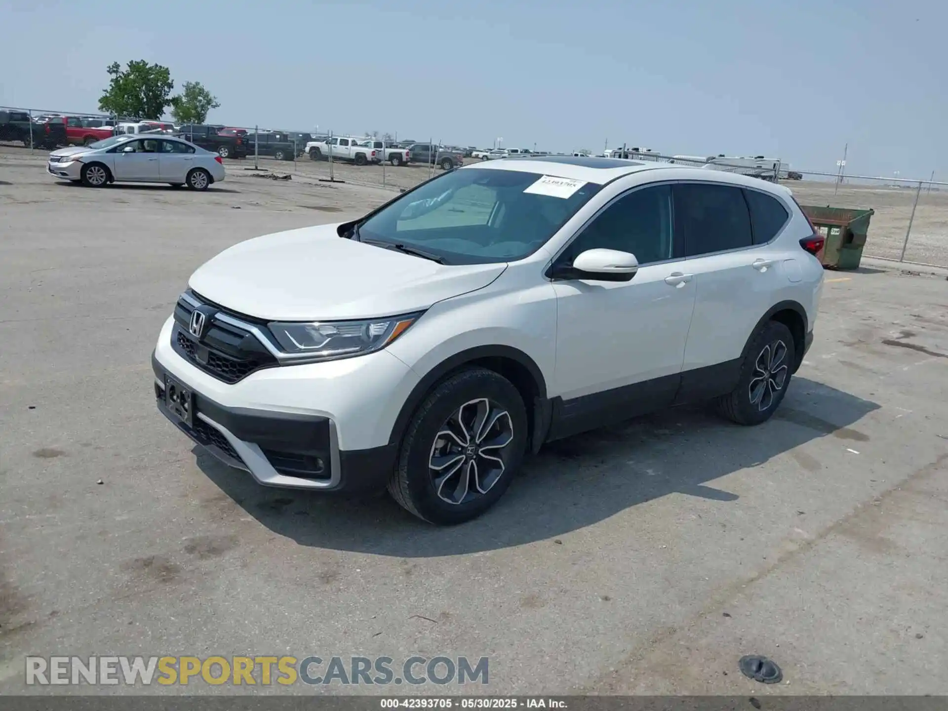 2 fotografías del automóvil dañado 5J6RW2H88ML020653 HONDA CR-V 2021