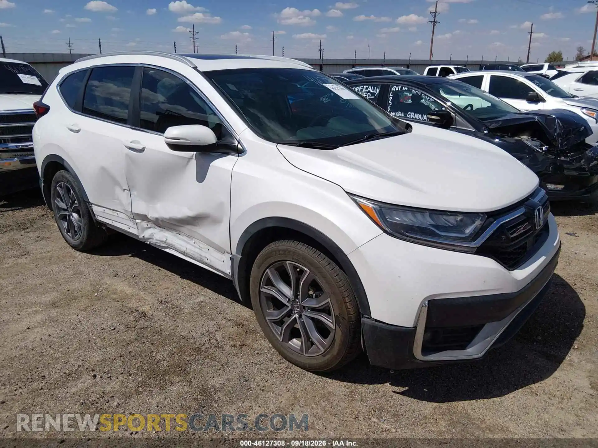1 fotografías del automóvil dañado 5J6RW2H91ML022219 HONDA CR-V 2021