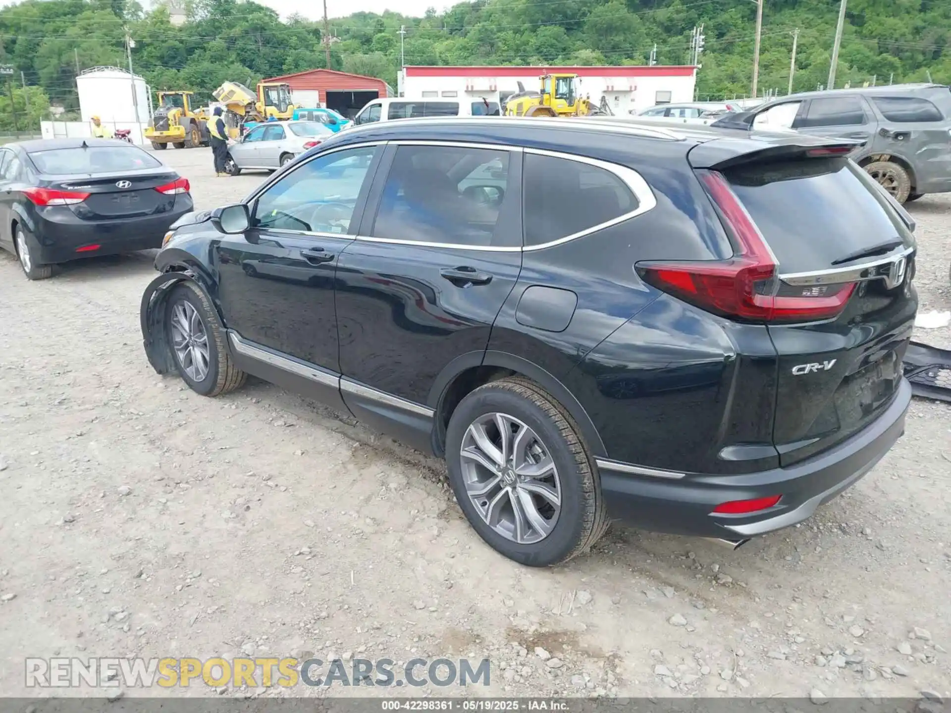 3 fotografías del automóvil dañado 5J6RW2H92ML003064 HONDA CR-V 2021