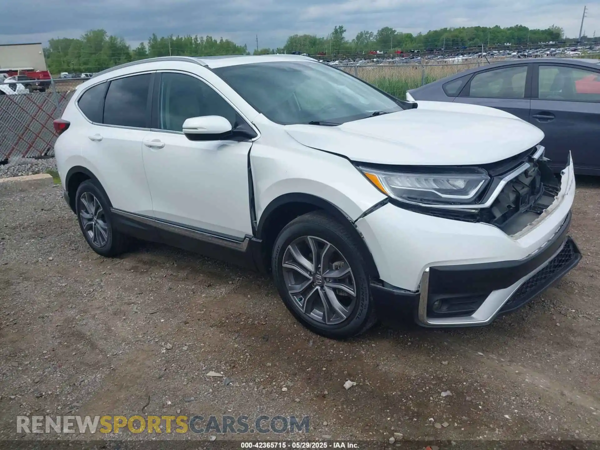 1 Photograph of a damaged car 5J6RW2H93ML012016 HONDA CR-V 2021