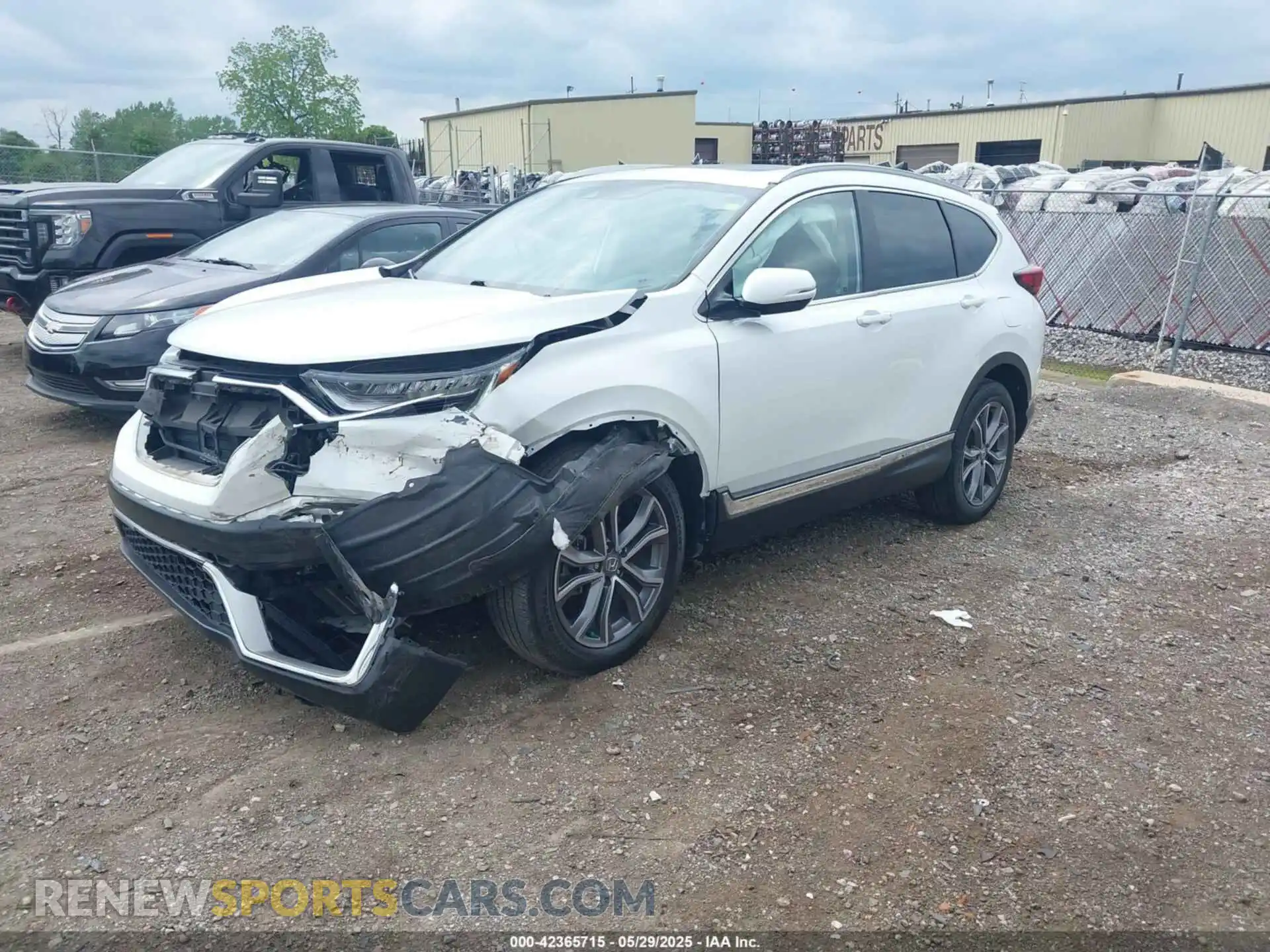 2 Photograph of a damaged car 5J6RW2H93ML012016 HONDA CR-V 2021