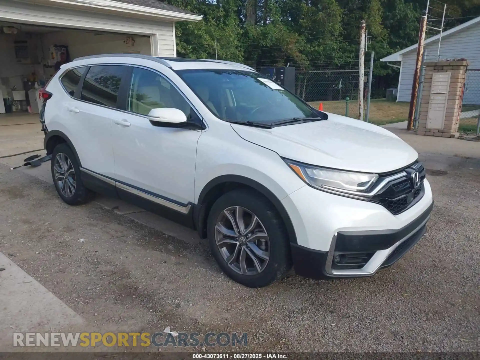 1 Photograph of a damaged car 5J6RW2H95ML007402 HONDA CR-V 2021