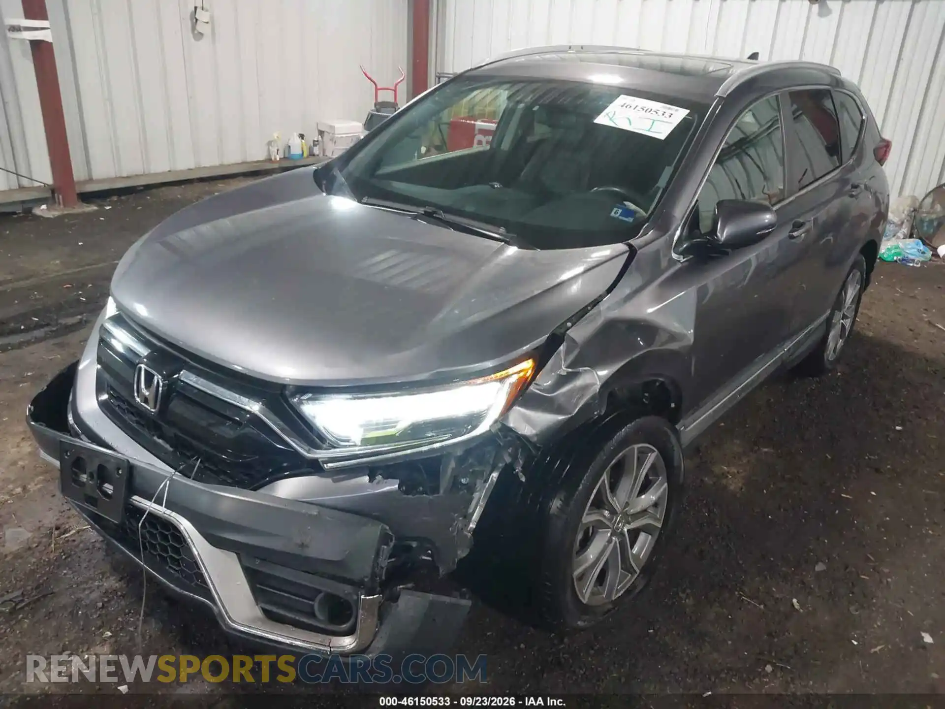 2 Photograph of a damaged car 5J6RW2H95ML010221 HONDA CR-V 2021