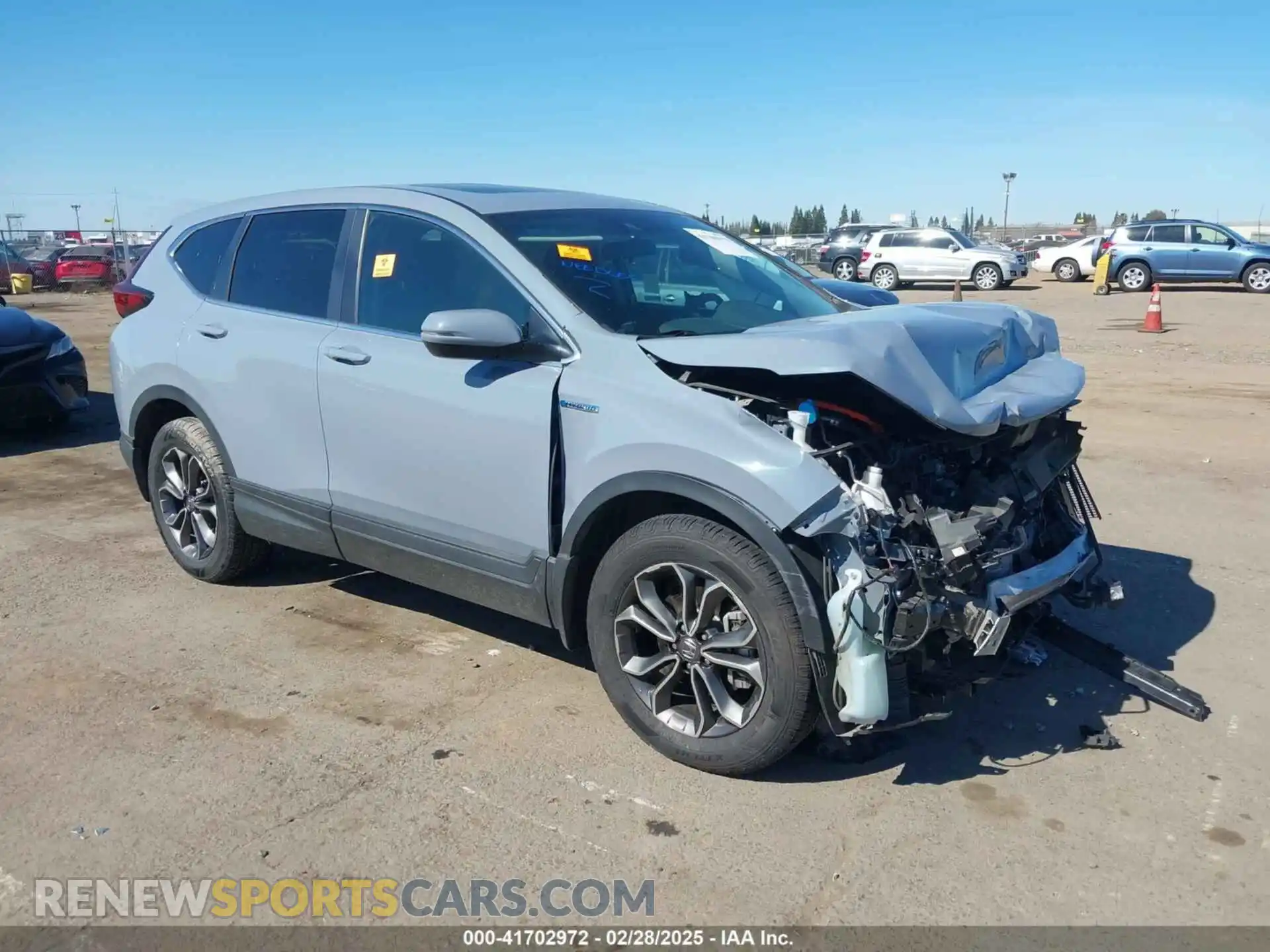 1 Photograph of a damaged car 7FART6H52ME008050 HONDA CR-V 2021