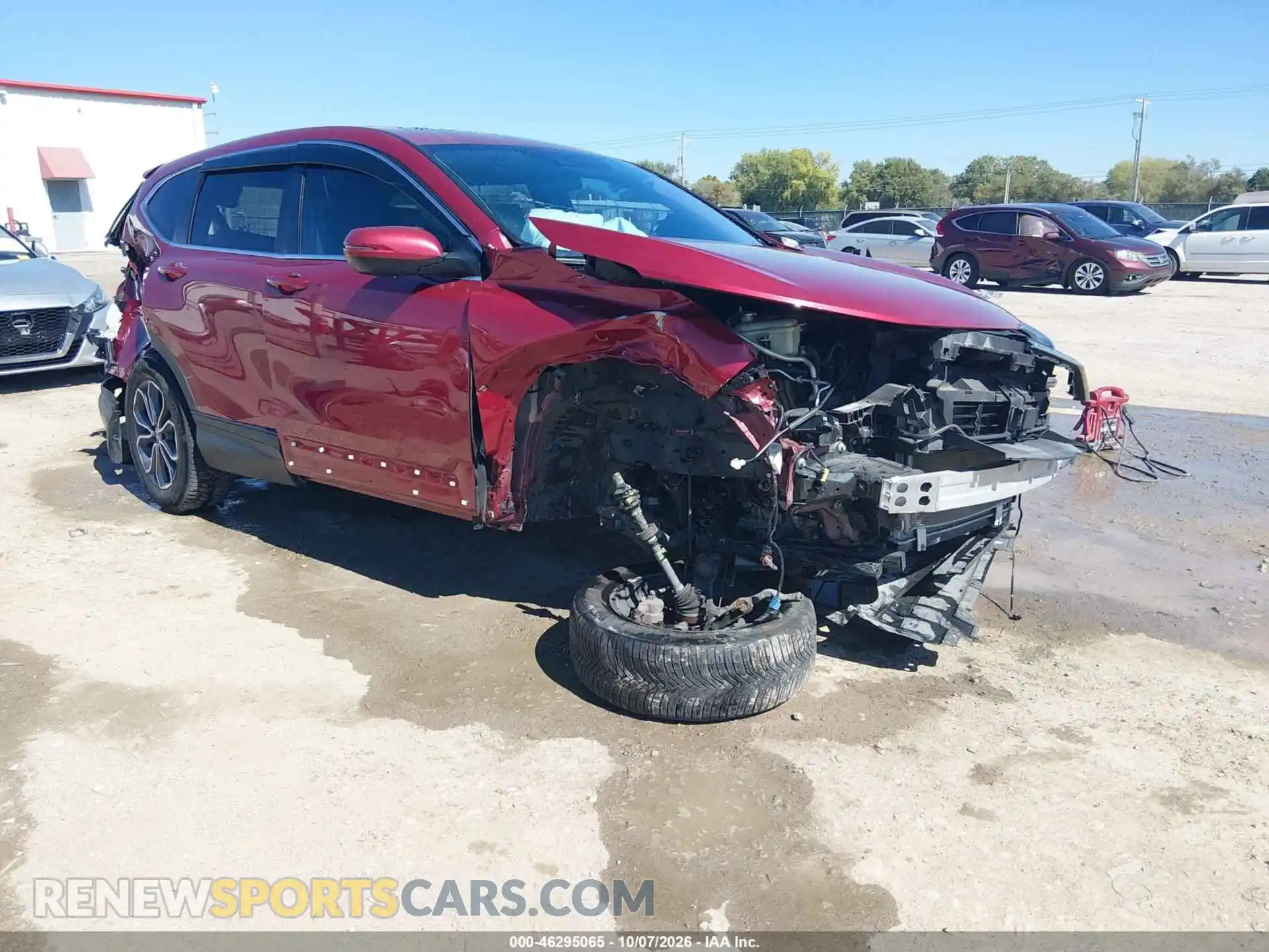 1 Photograph of a damaged car 7FARW1H54ME021344 HONDA CR-V 2021