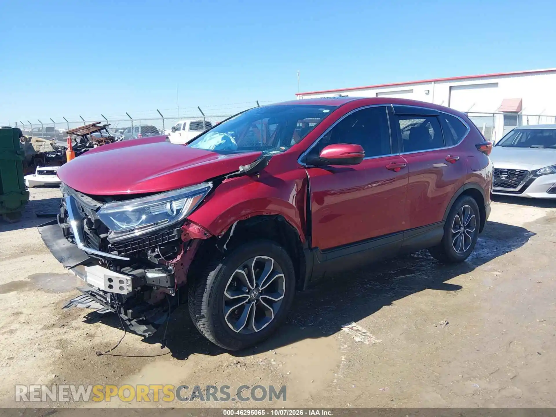 2 Photograph of a damaged car 7FARW1H54ME021344 HONDA CR-V 2021