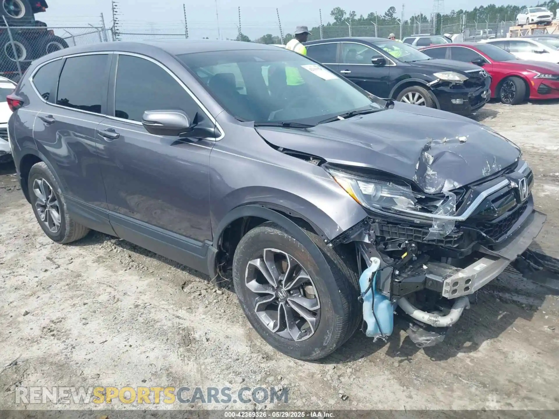1 Photograph of a damaged car 7FARW1H55ME005265 HONDA CR-V 2021