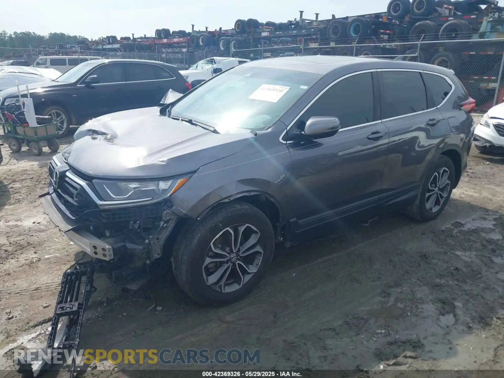 2 Photograph of a damaged car 7FARW1H55ME005265 HONDA CR-V 2021