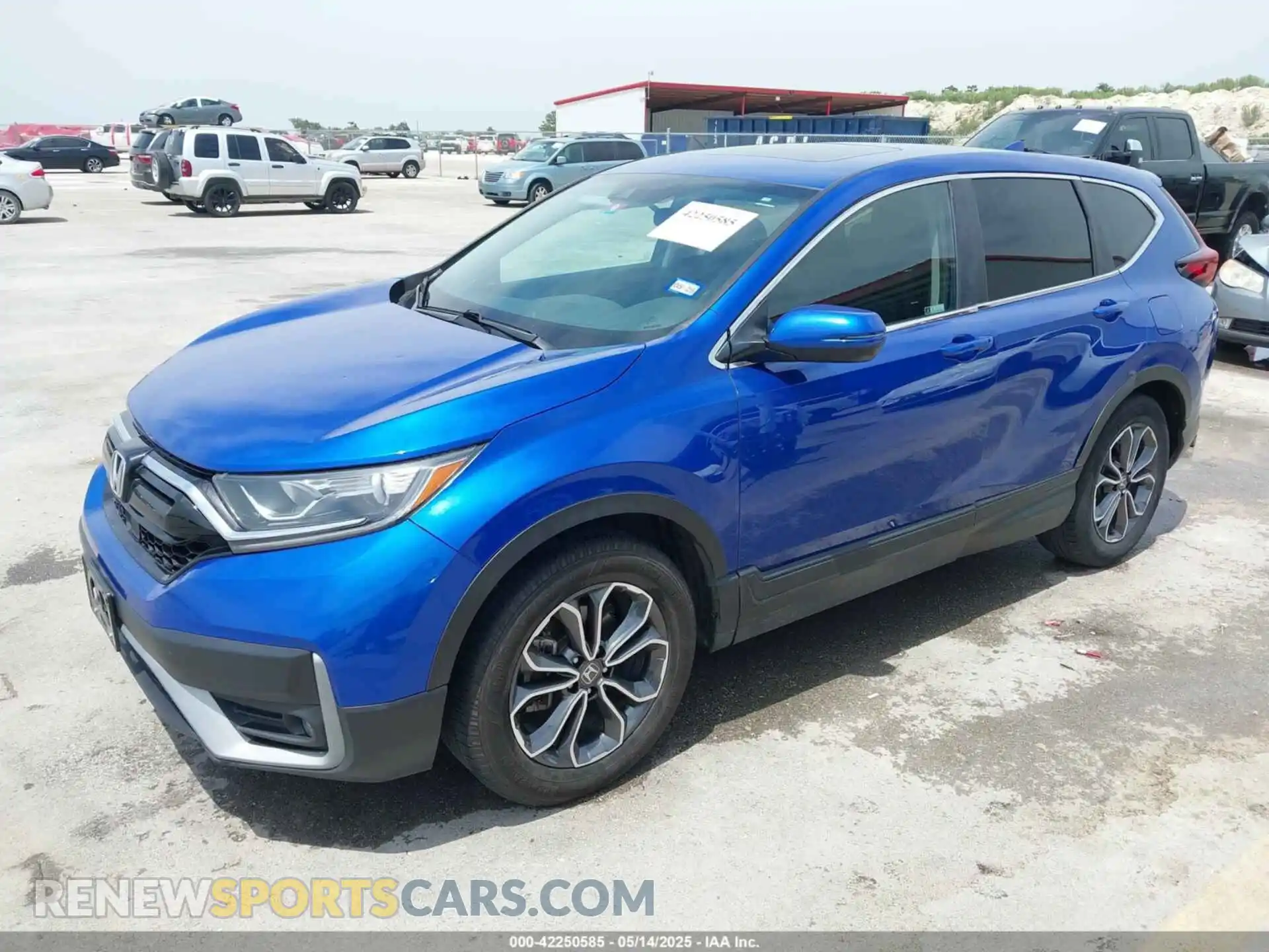2 fotografías del automóvil dañado 7FARW1H58ME012839 HONDA CR-V 2021