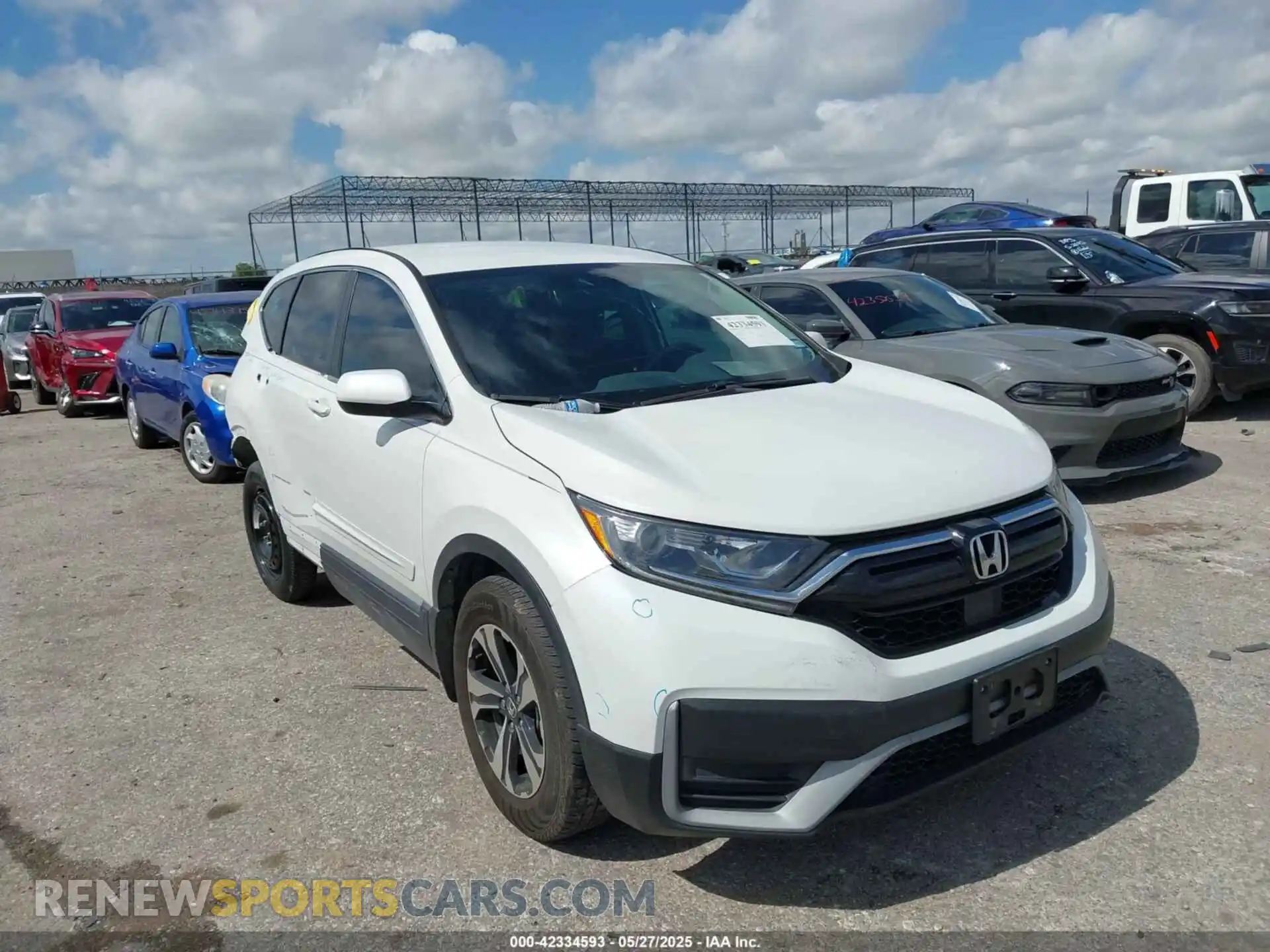 1 Photograph of a damaged car 7FARW1H71ME017513 HONDA CR-V 2021