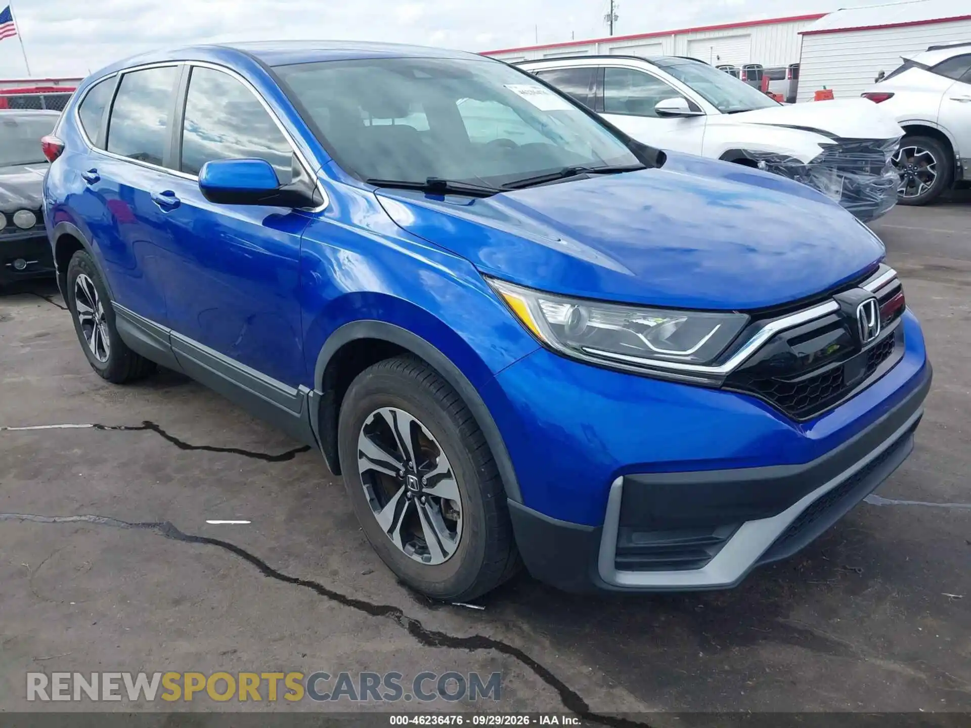 1 Photograph of a damaged car 7FARW1H71ME023909 HONDA CR-V 2021