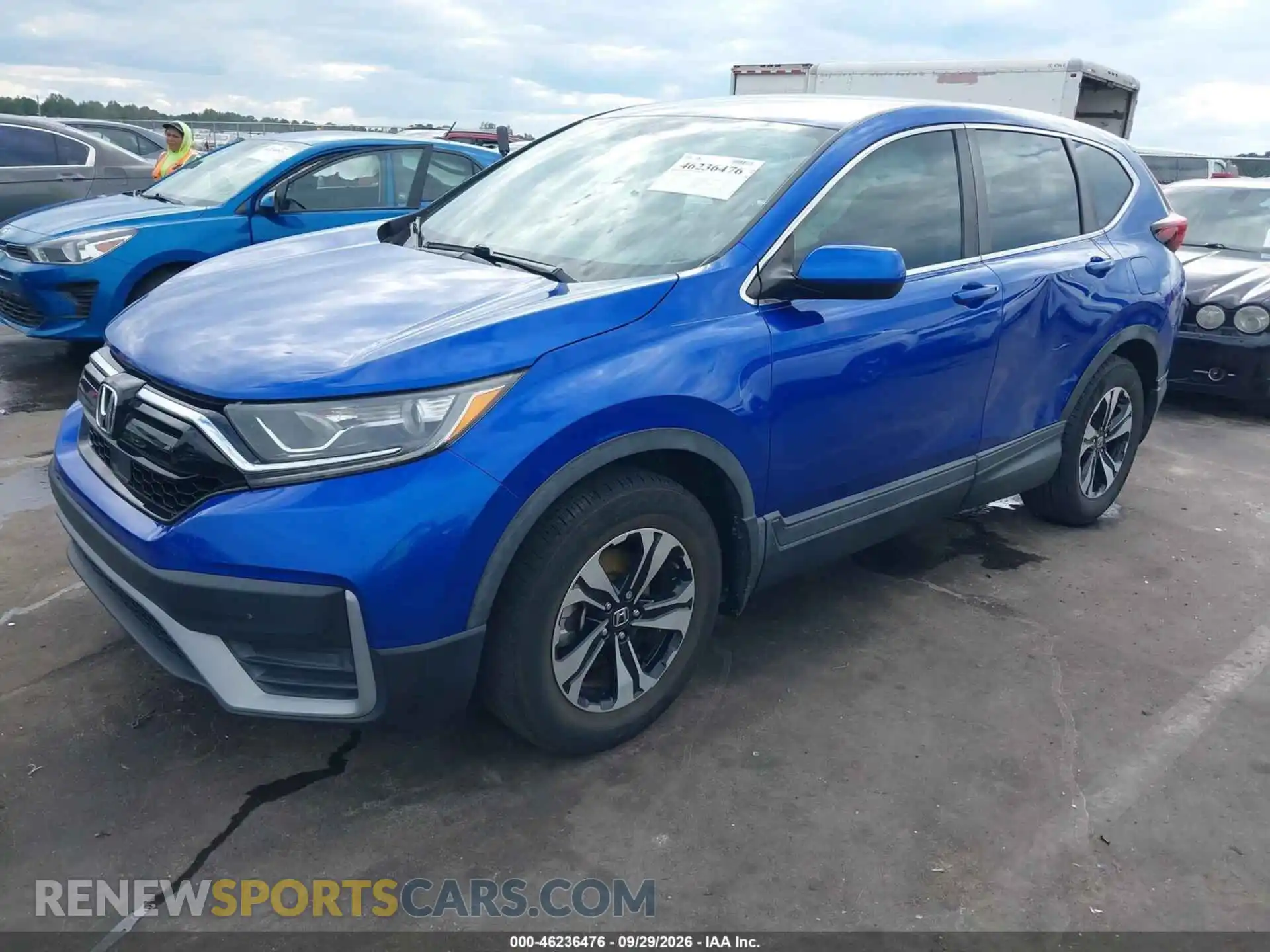 2 Photograph of a damaged car 7FARW1H71ME023909 HONDA CR-V 2021