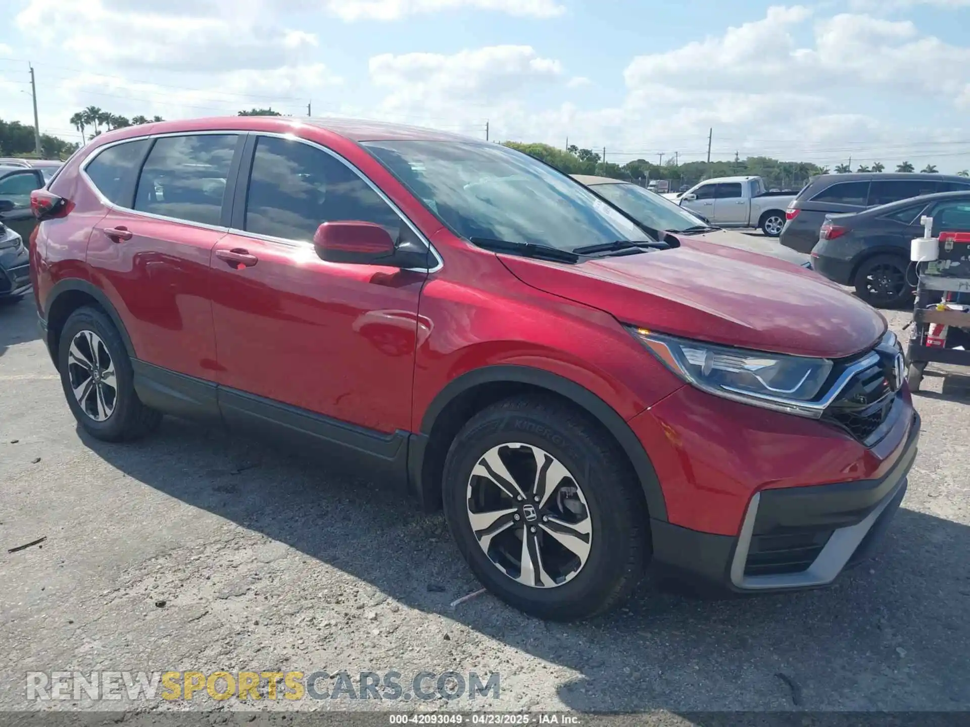 1 Photograph of a damaged car 7FARW1H73ME015519 HONDA CR-V 2021
