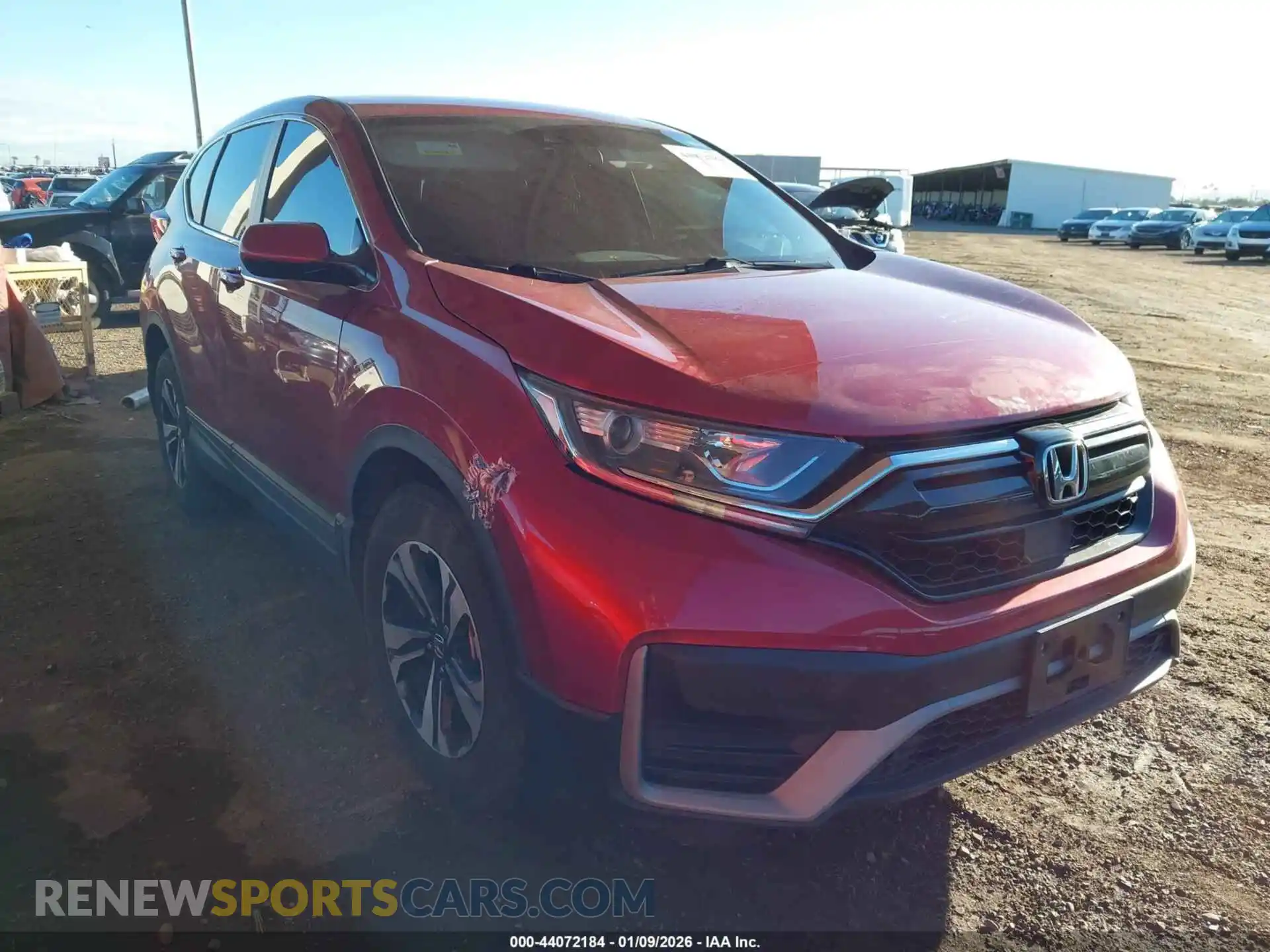 1 Photograph of a damaged car 7FARW1H75ME017935 HONDA CR-V 2021