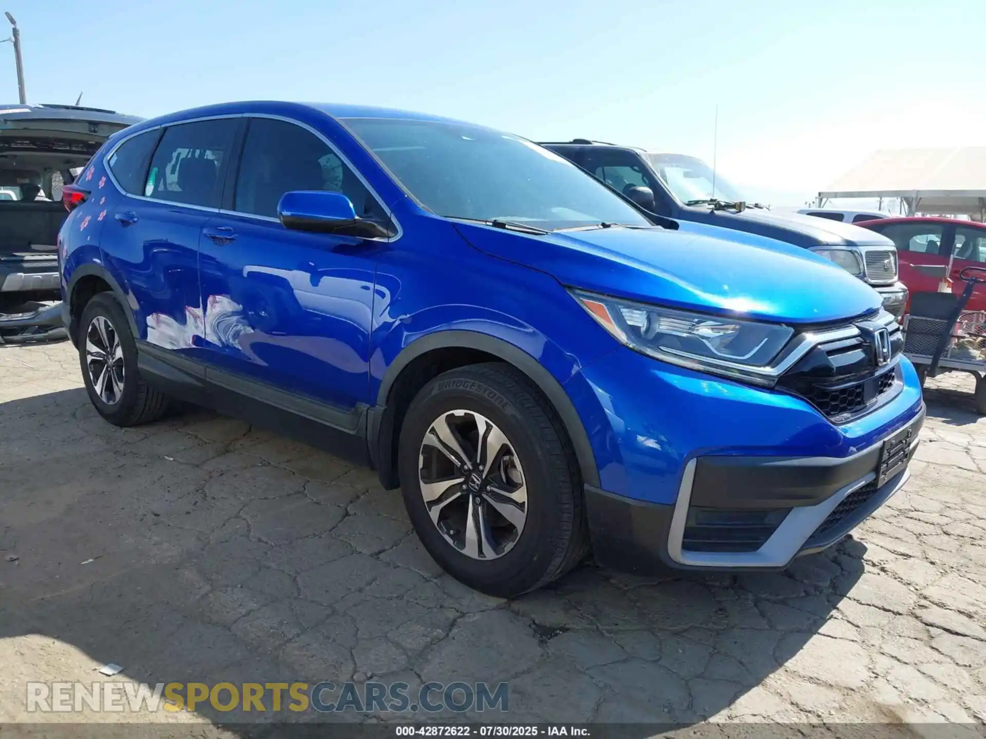 1 Photograph of a damaged car 7FARW1H76ME021508 HONDA CR-V 2021