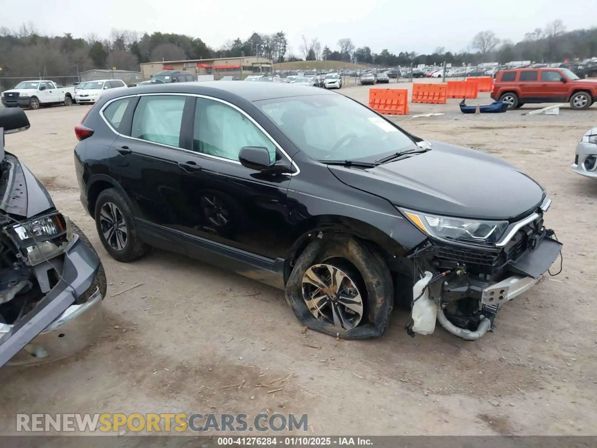 1 Photograph of a damaged car 7FARW1H78ME018285 HONDA CR-V 2021