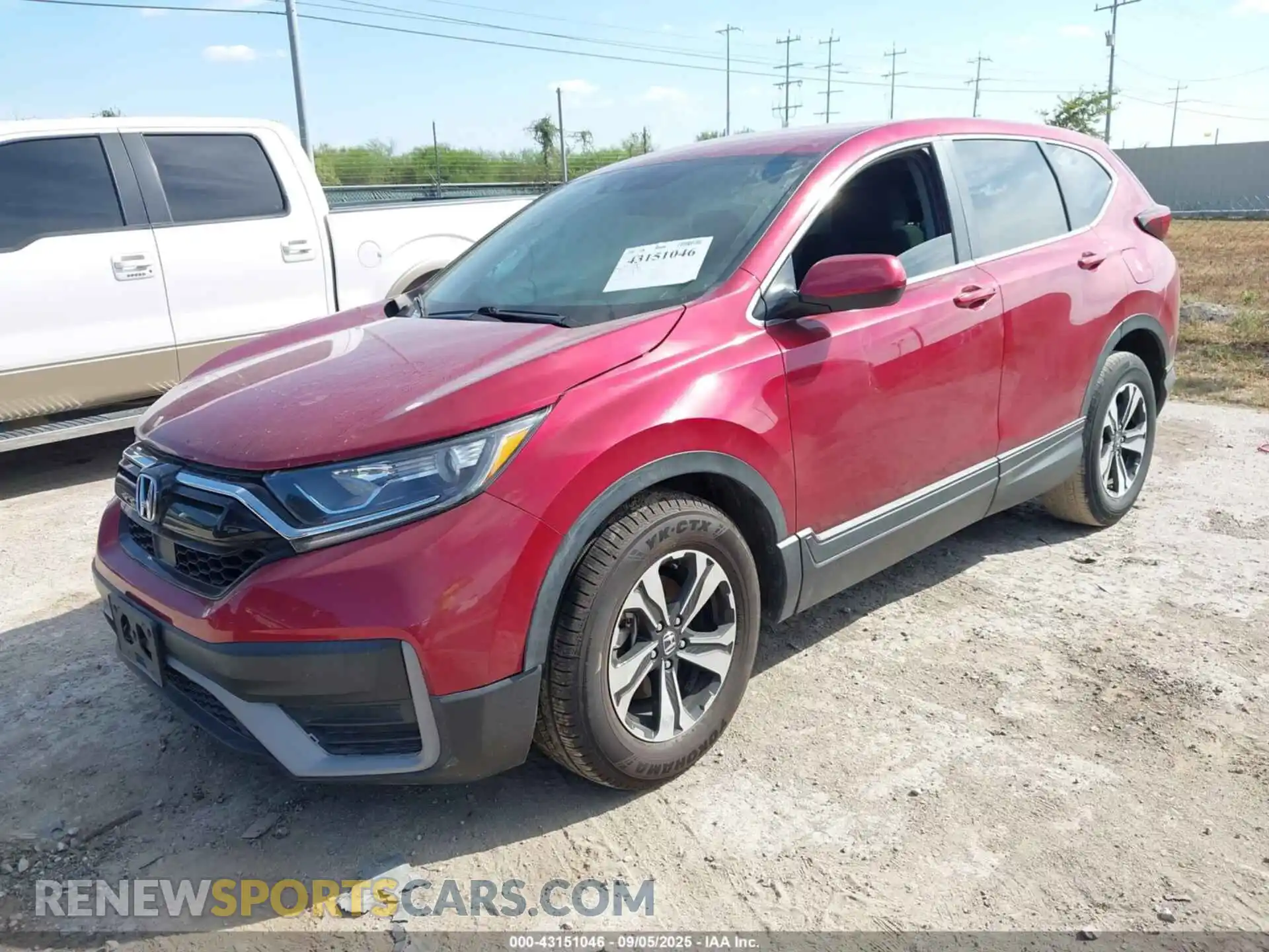 2 Photograph of a damaged car 7FARW1H79ME017971 HONDA CR-V 2021