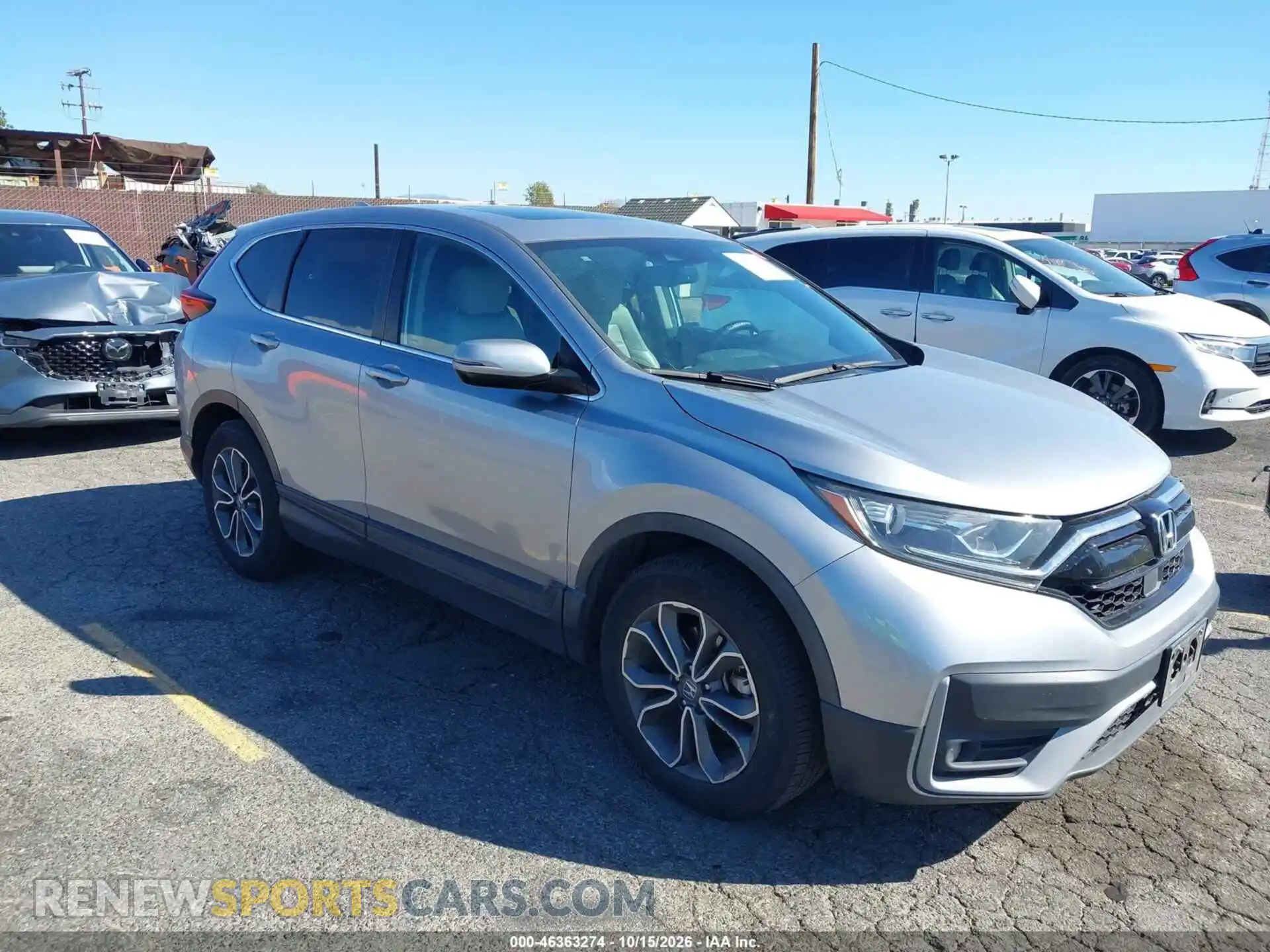 1 Photograph of a damaged car 7FARW1H80ME021898 HONDA CR-V 2021